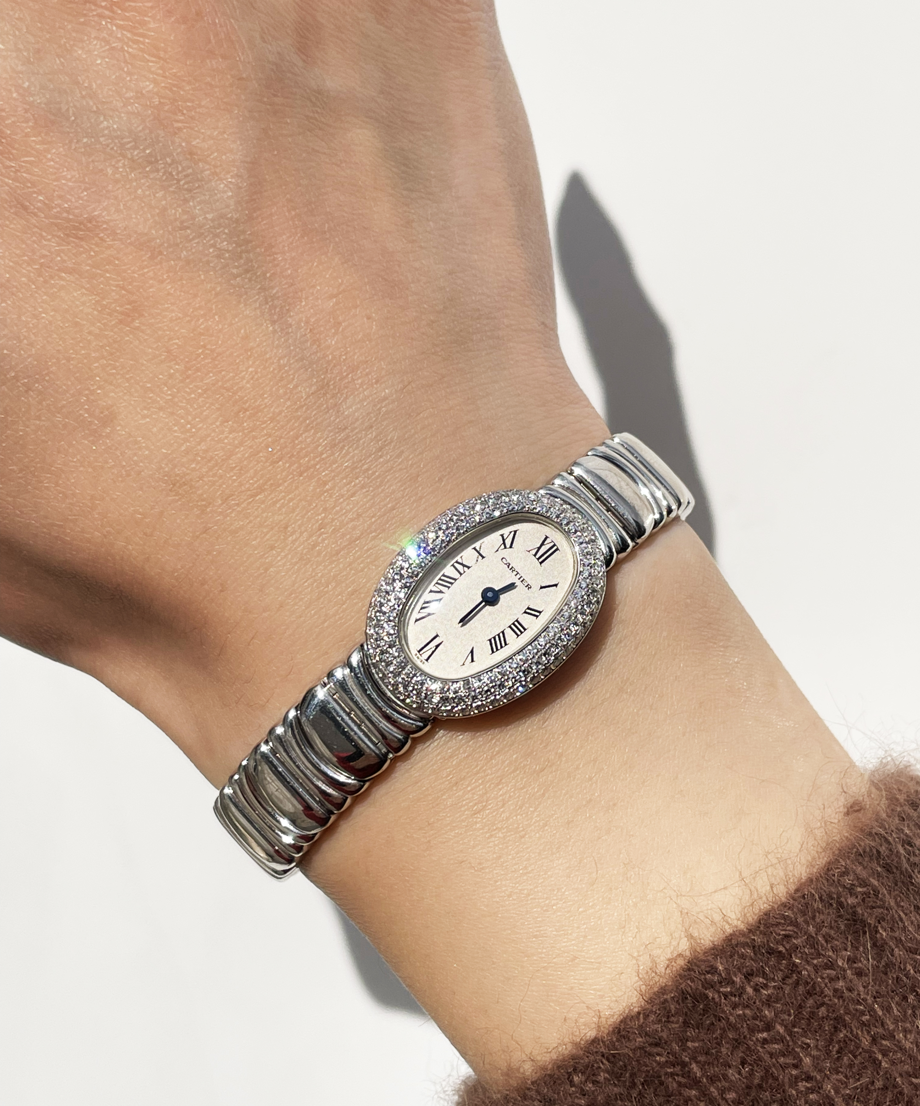【レア美品】 Cartier カルティエ 本革 ベルト ヴィンテージ 綺麗 CARTIER/カルティエ】マストタンク 1613 革ベルト レディース