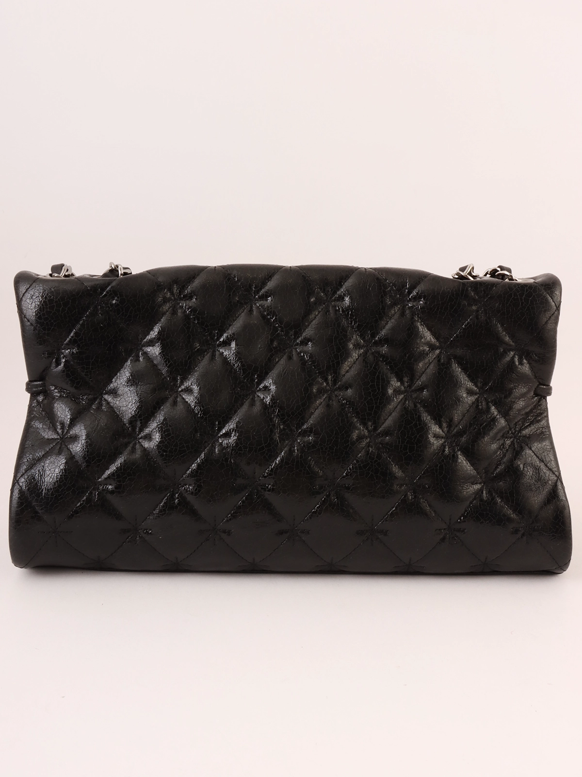 VINTAGE●CHANEL●シャネル ブラック チェーンショルダーバッグ CHANEL】シャネル チェーンショルダー ショルダーバッグ