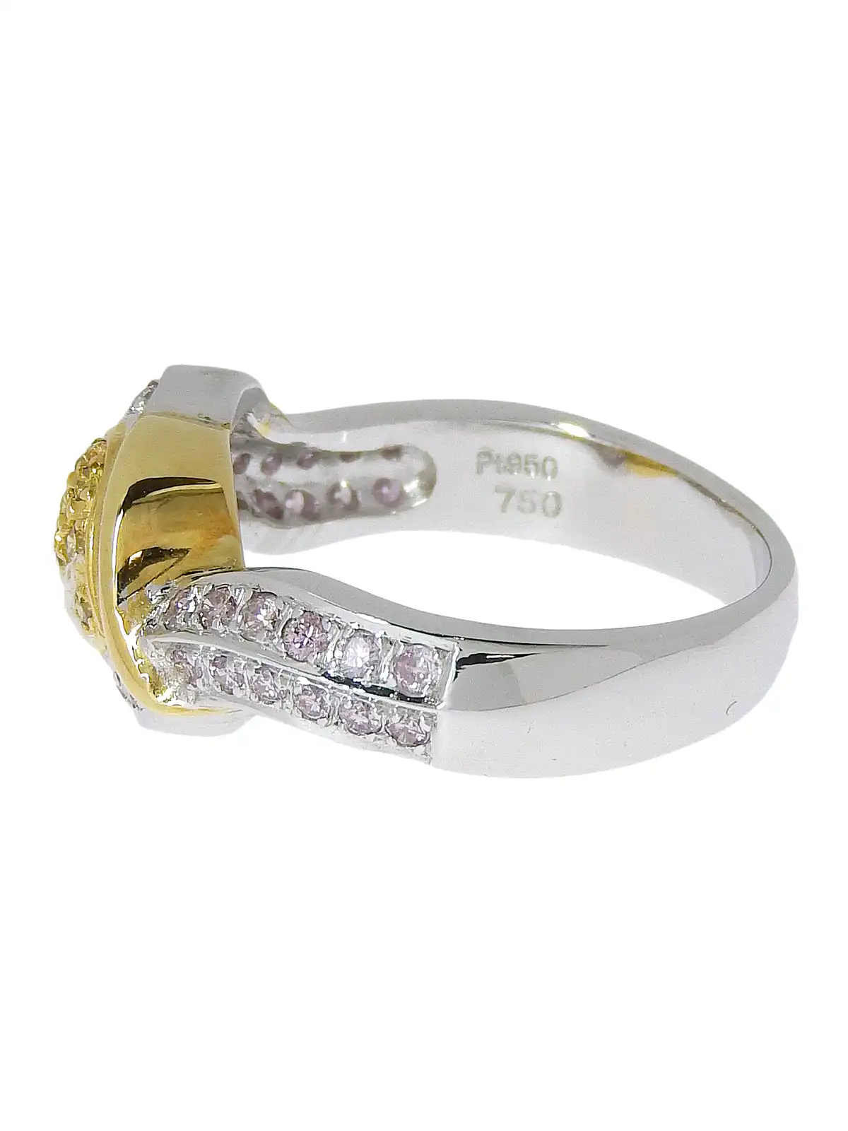 専門ショップ Selection Jewelry 18Kプラチナカラーダイヤモンドデザイン 16号~