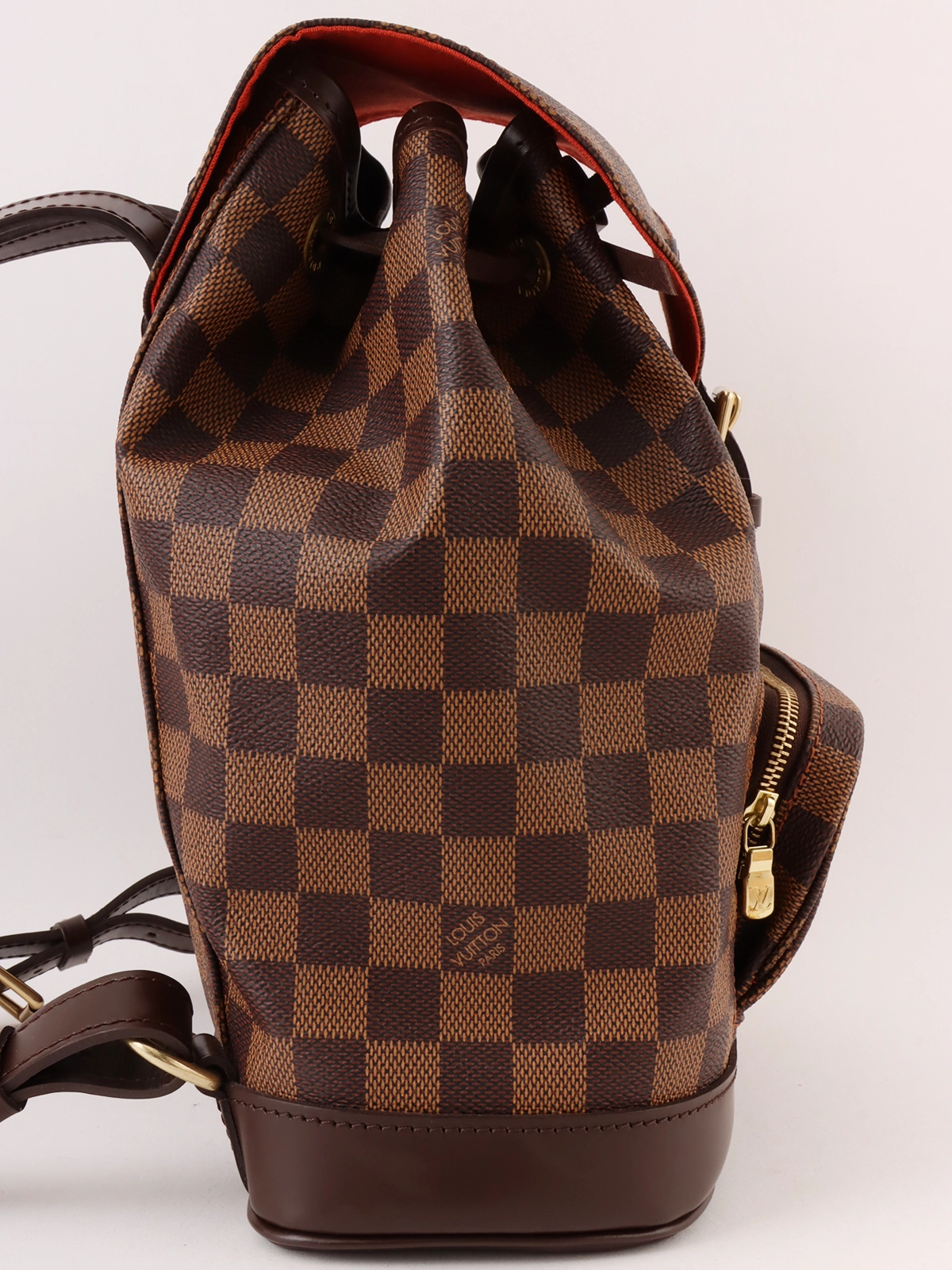 LOUIS VUITTON 2003年製 キャンバスダミエモンスリMM ブラウン