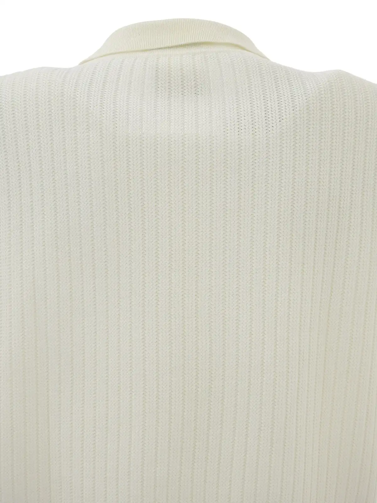 CHANEL CCボタン ショートスリーブ ニット 白