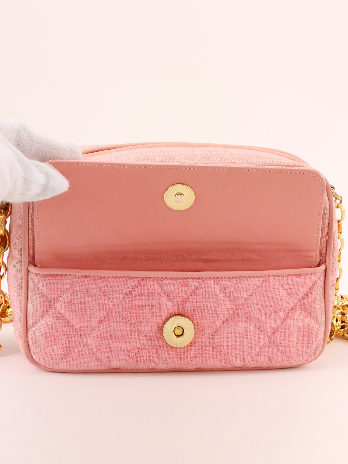 【丸く可愛い♡】CHANEL ハンドバッグ CCマーク org.jpg