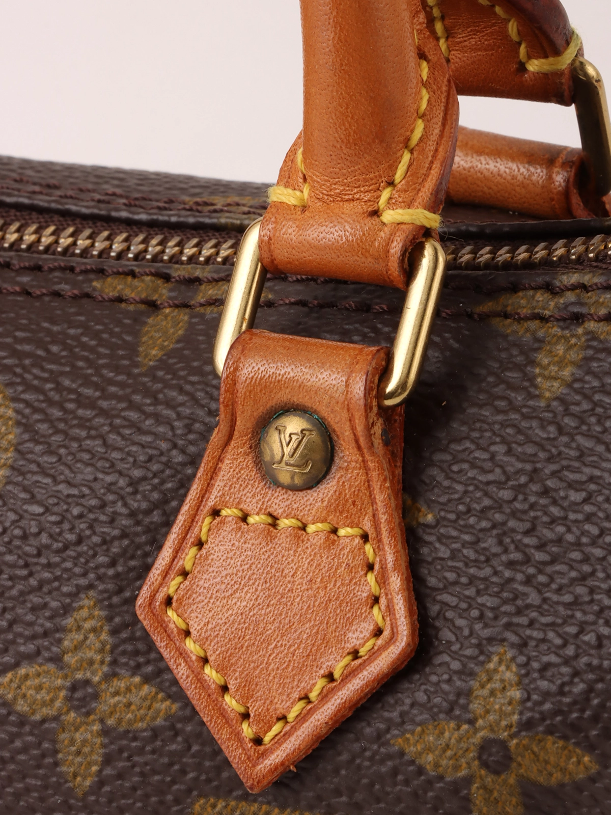 【 ミニスピーディ 】 LOUIS VUITTON モノグラム ヴィンテージ Authentic Louis Vuitton LV Monogram Vintage Mini Nano Speedy