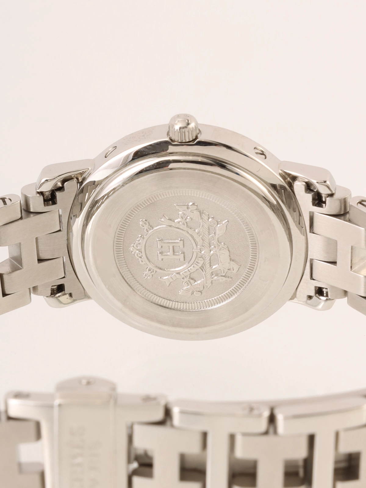 HERMES クリッパー シルバー／ホワイト｜VINTAGE QOO TOKYO