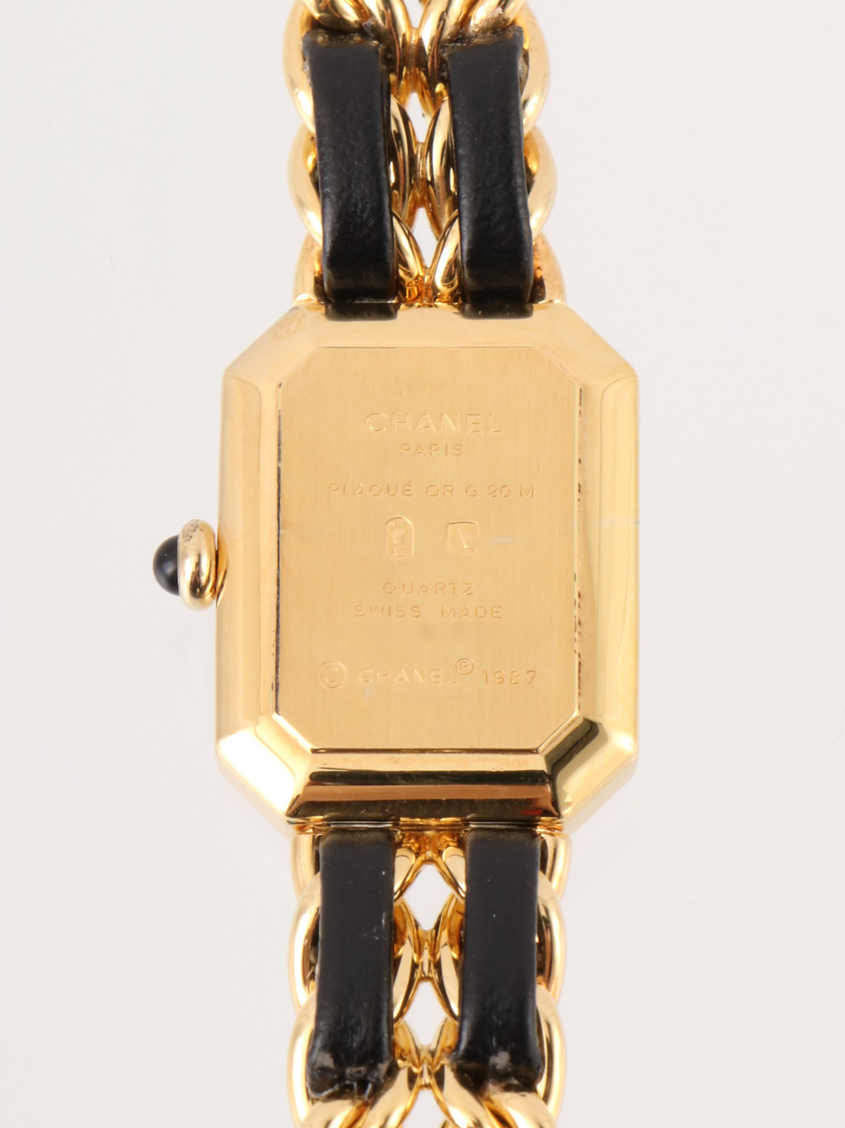 CHANEL プルミエールXL ゴールド／ブラック｜VINTAGE QOO TOKYO