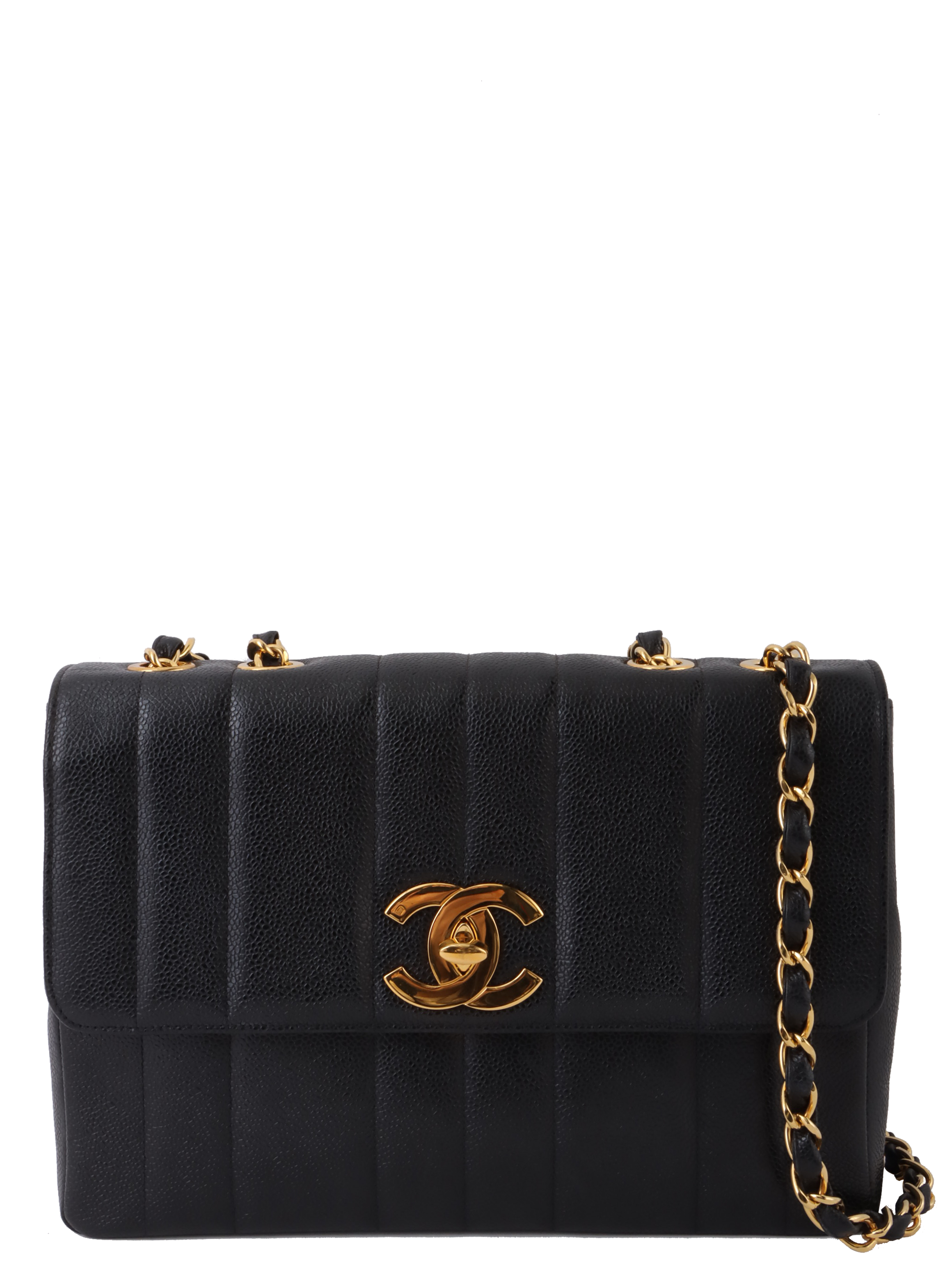 シャネル　キャビアスキン　ターンロック　マドモワゼル　ハンドバッグ シャネル CHANEL ターンロックマドモアゼルハンドバッグ