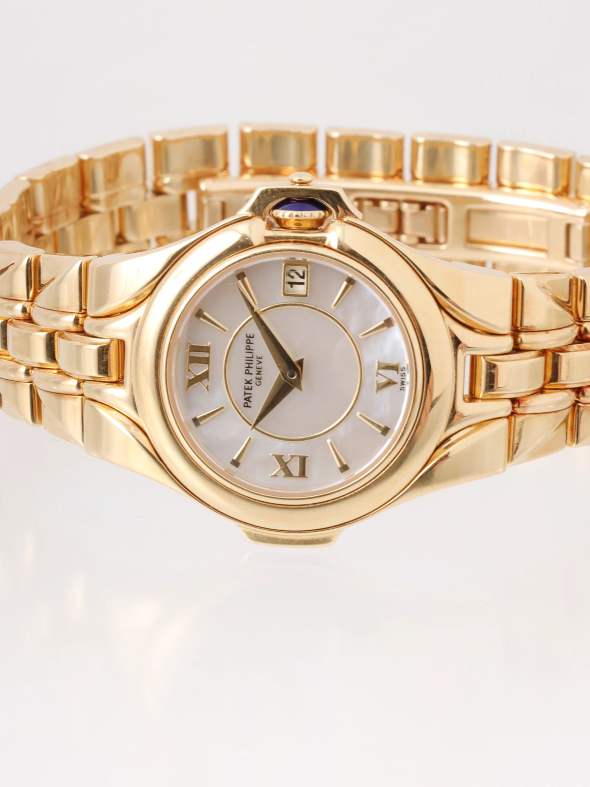 PATEK PHILIPPE スカルプチャー ゴールド／ホワイト｜VINTAGE
