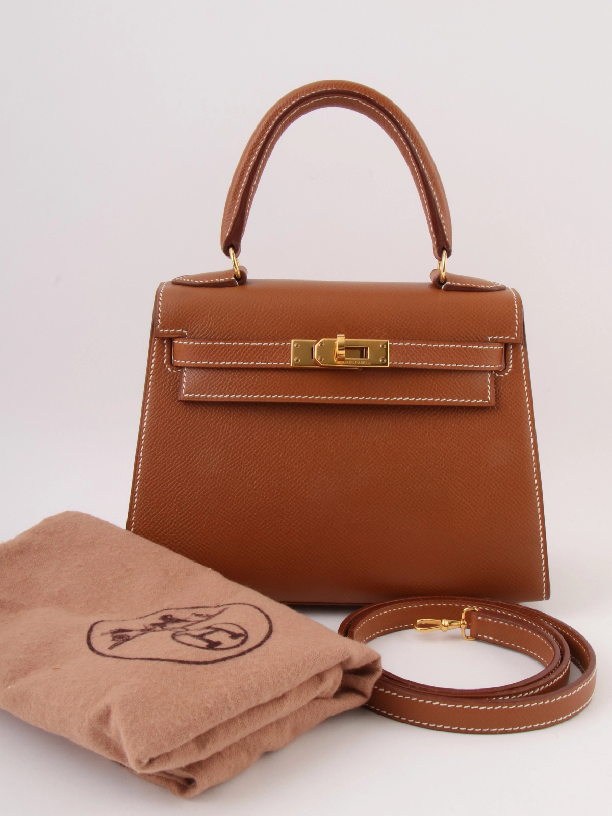 HERMES 1996年製 ミニケリー ゴールド｜VINTAGE QOO TOKYO