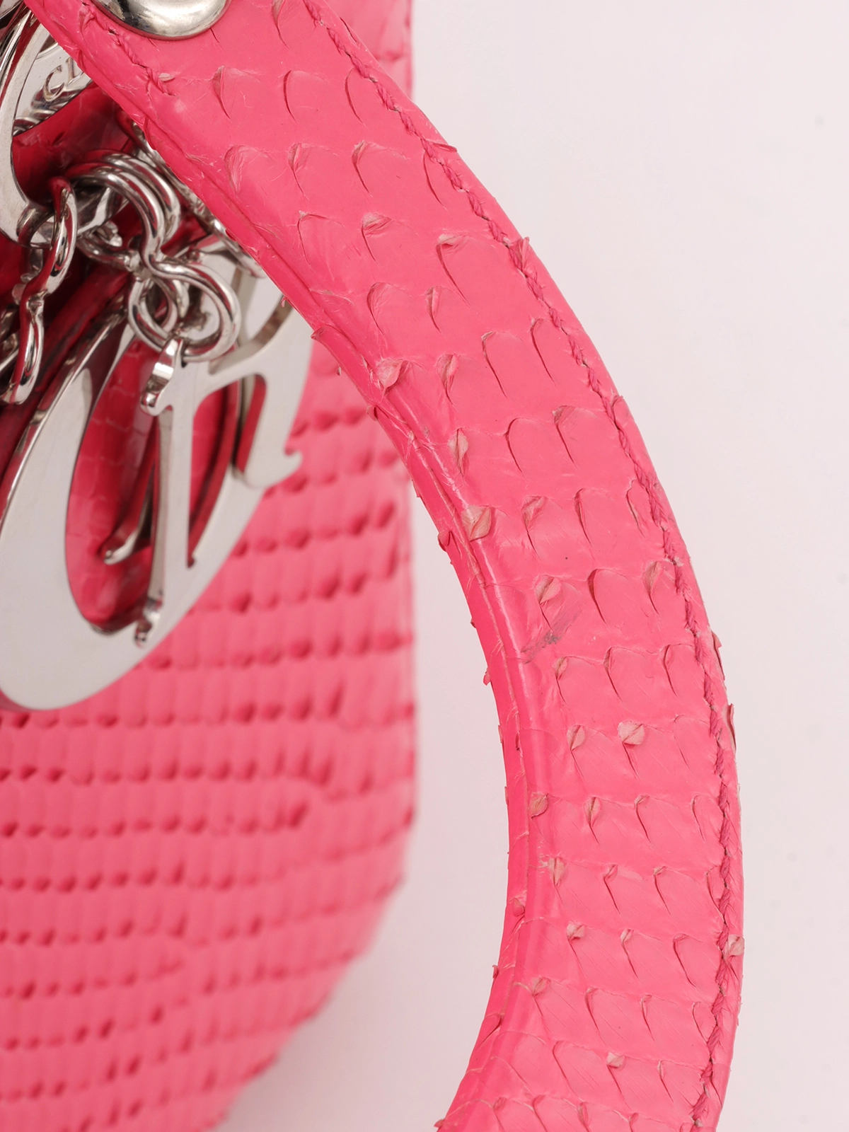 CHRISTIAN DIOR Pink Logo Monogram No 1 Oblique Crossover