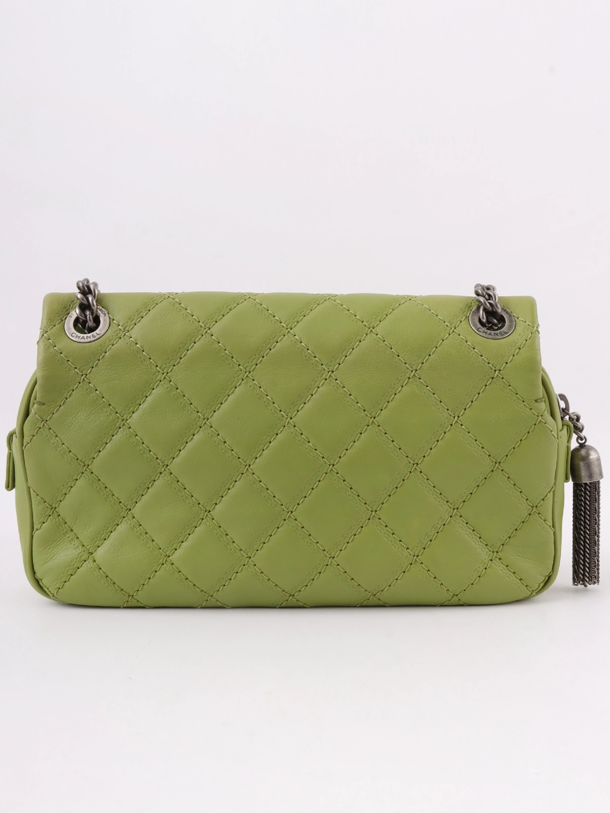 CHANEL オリーブグリーン スエード ヒール 37 67c0691b2575a.webp