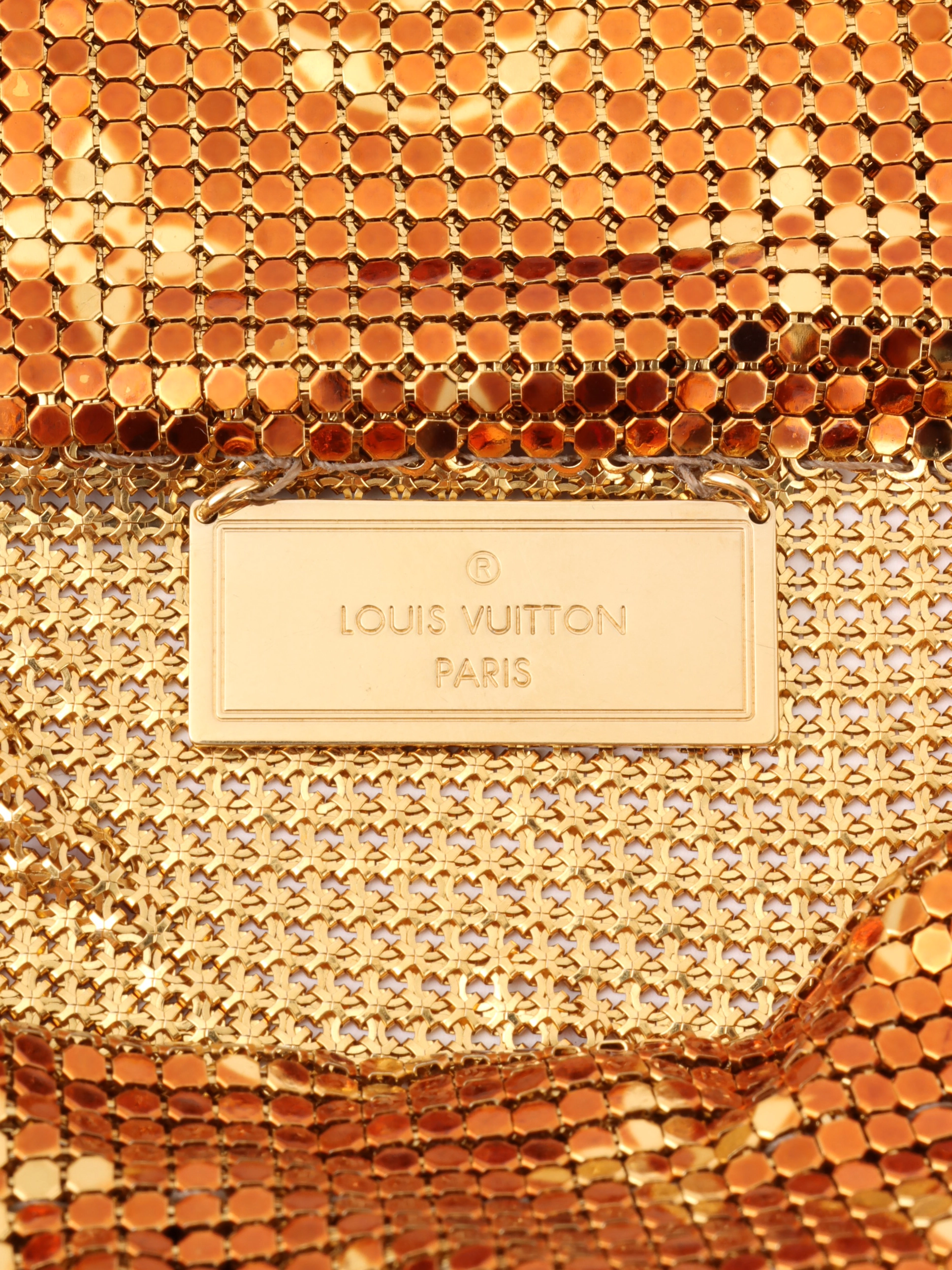 新規購入 LOUIS VUITTON モノグラムメッシュフランシス ゴールド｜VINTAGE バッグ