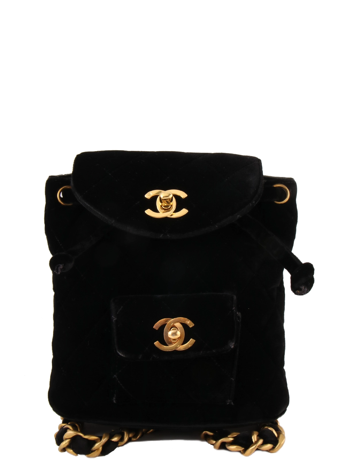 CHANEL 1992年頃製 キャビアスキンサークルCCマークプレート CHANEL 1992年頃製 キャビアスキンサークルCCマークプレート