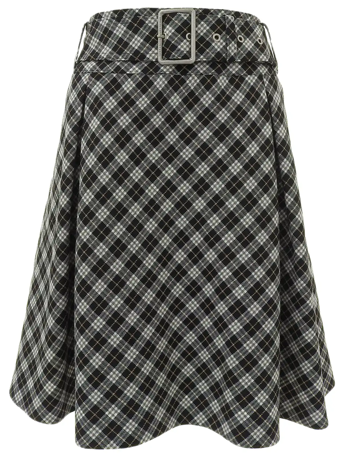 BURBERRYスカート 日本限定 - BURBERRY バーバリー XSサイズ ノバチェック ラップ