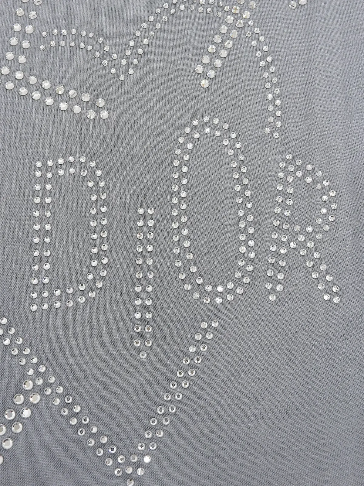 Christian Dior ジャドール ラインストーン タンクトップ DIOR ハートロゴラインストーンタンクトップ グレー｜VINTAGE
