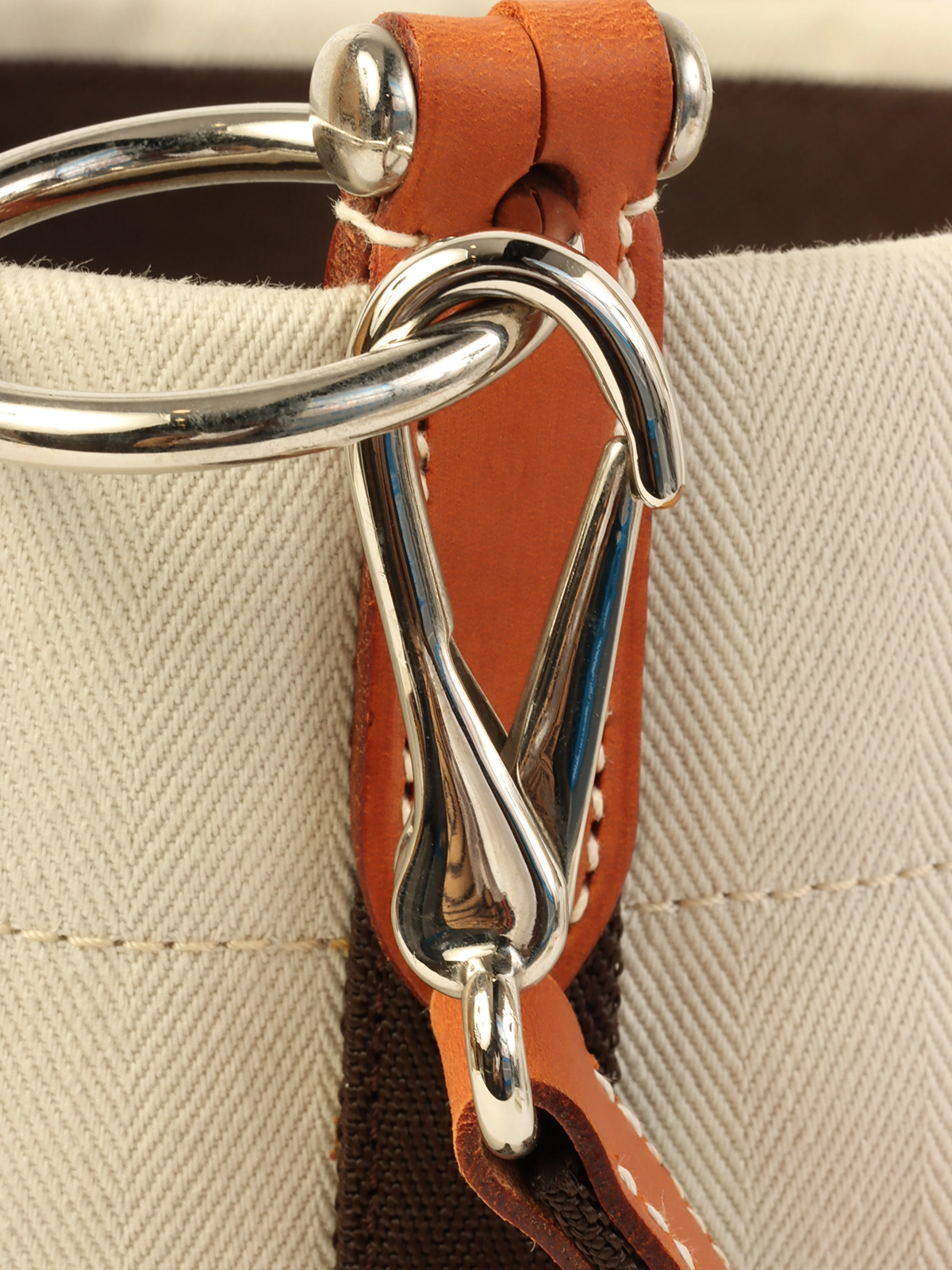 HERMES 2009年製 サックドパンサージュ ベージュ｜VINTAGE QOO