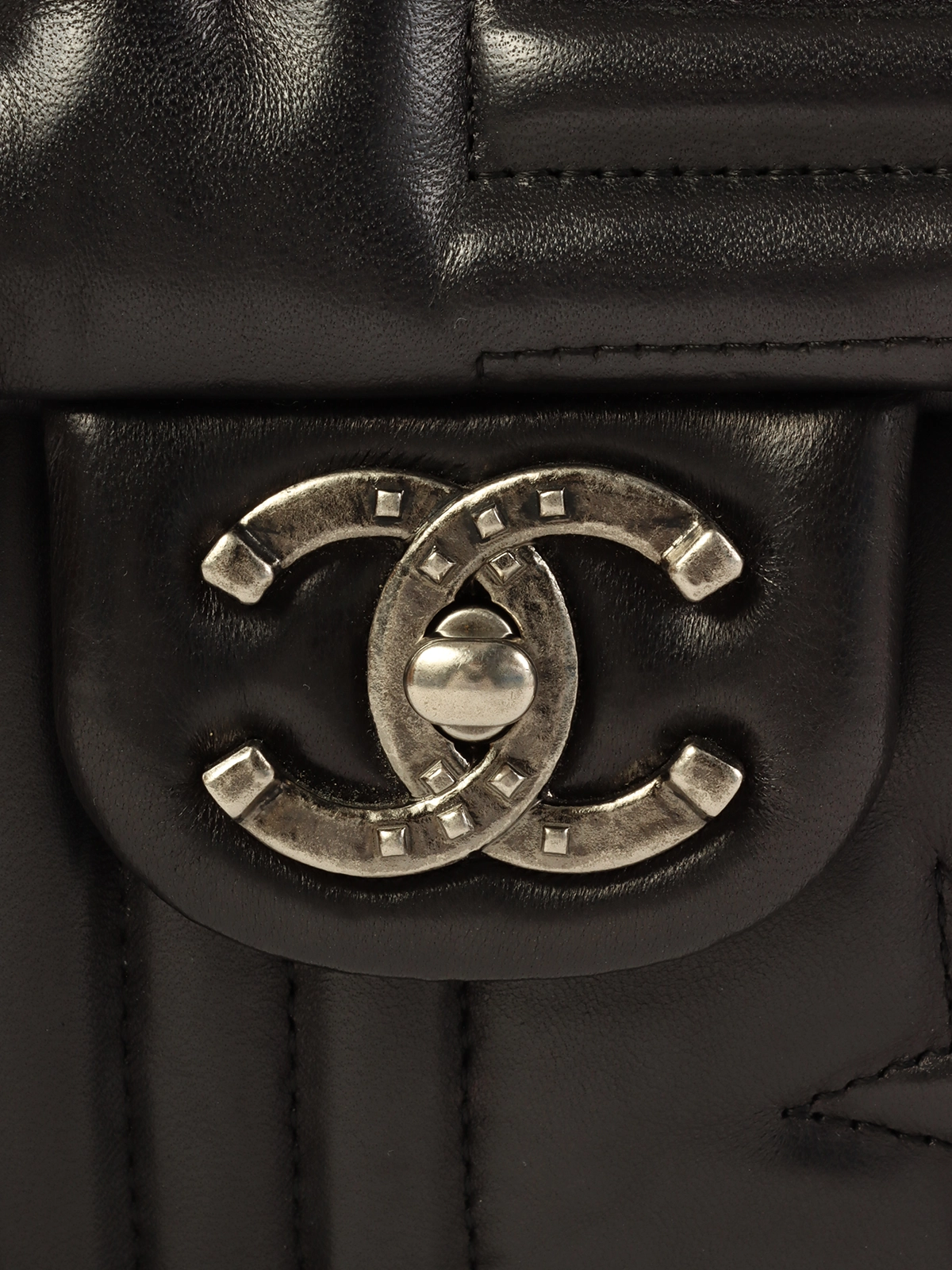 CHANEL 2014年頃製 スターCCターンロックチェーンバッグ