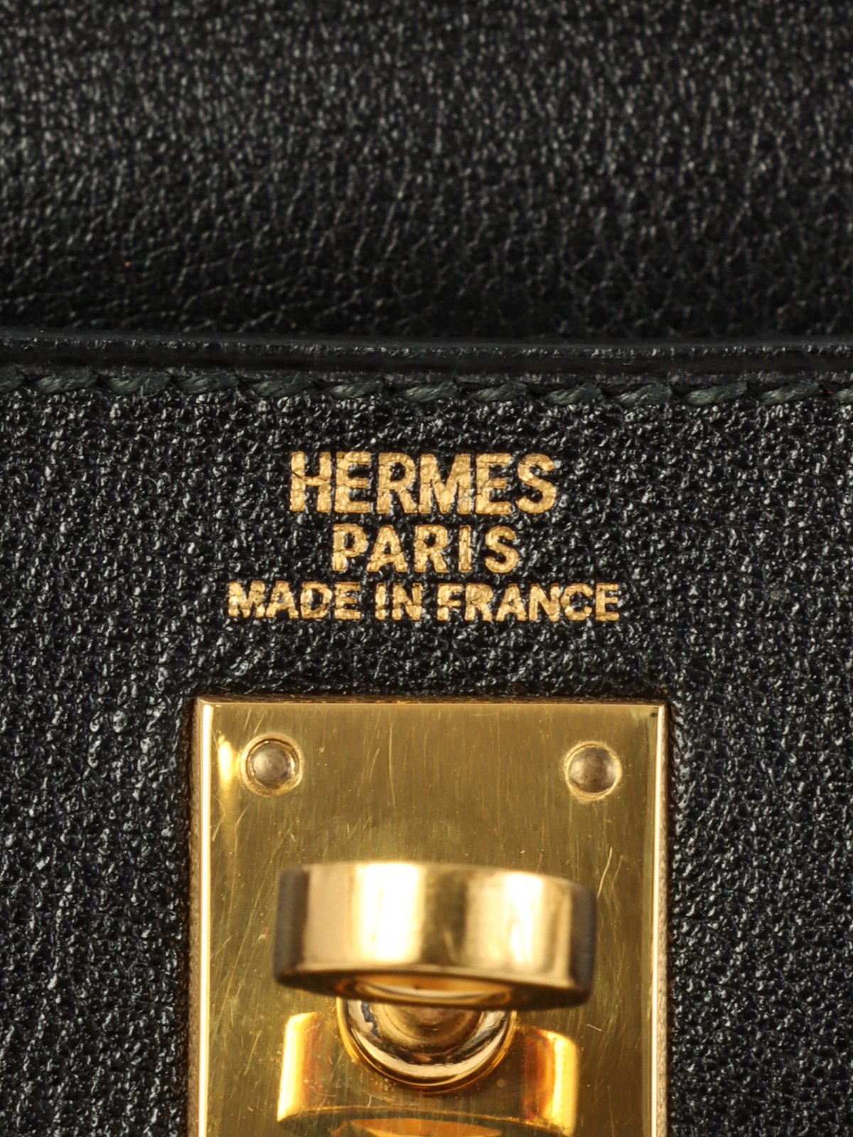 HERMES 1994年製 ミニケリーバッグ ブラック｜VINTAGE QOO TOKYO