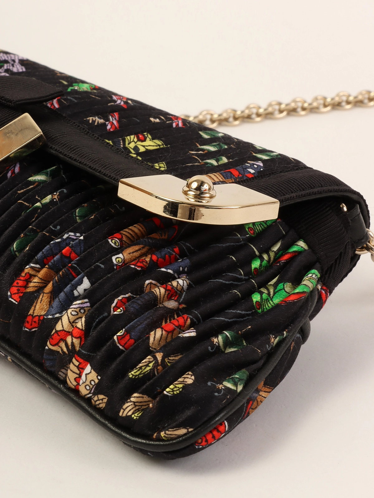 現行タグ】GUCCI ロゴ マルチボーダーポロ 天竺