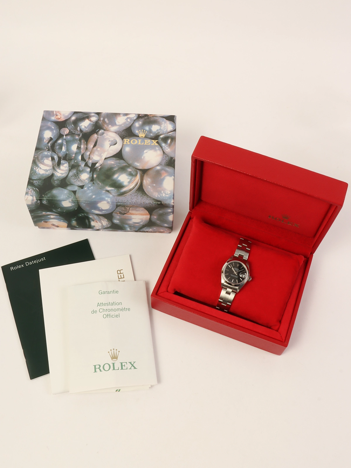ROLEX オイスターパーペチュアルデイト シルバー／ブラック
