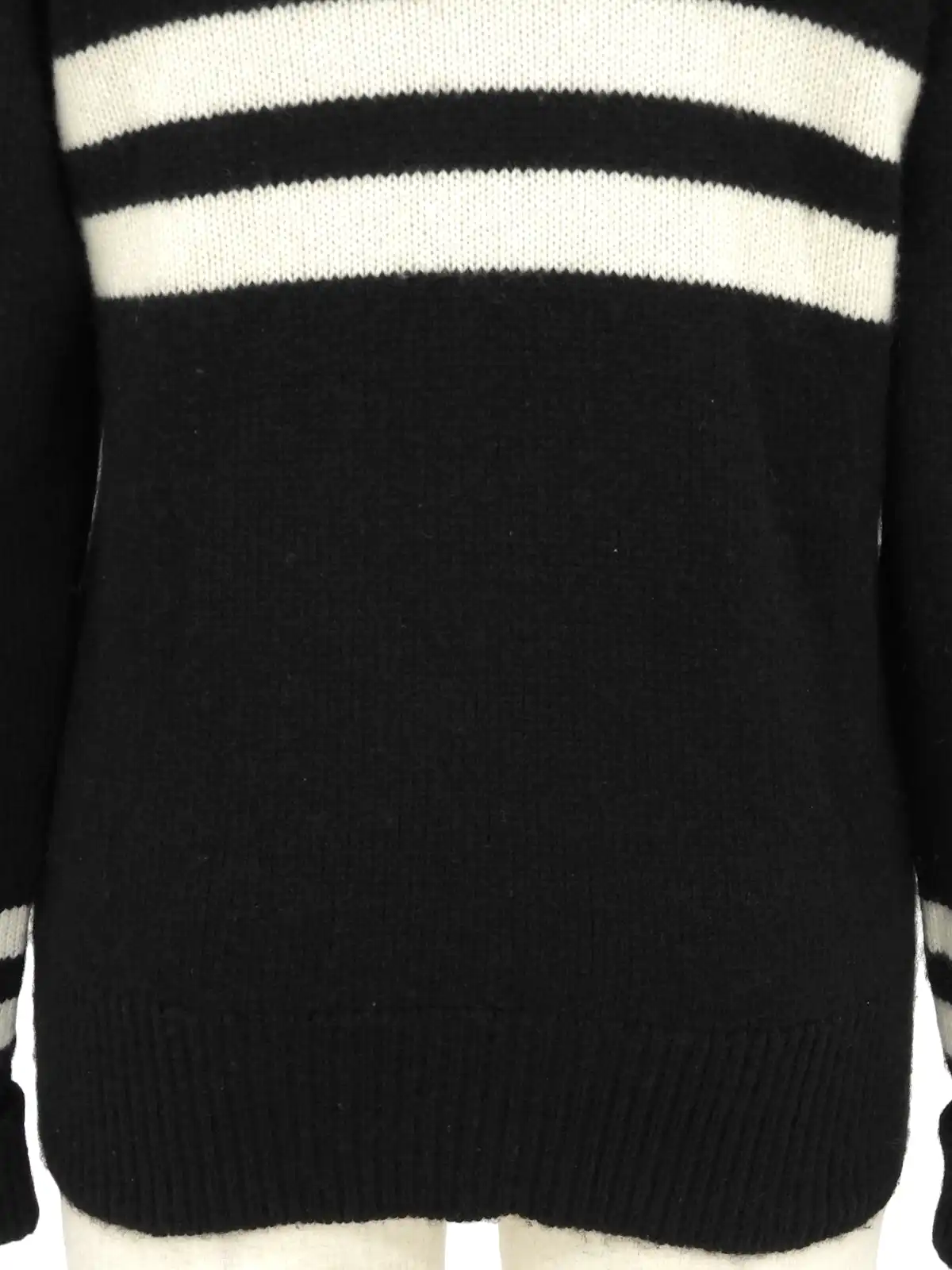 シャネル CHANEL ブラック タートルネック セーター ココマーク