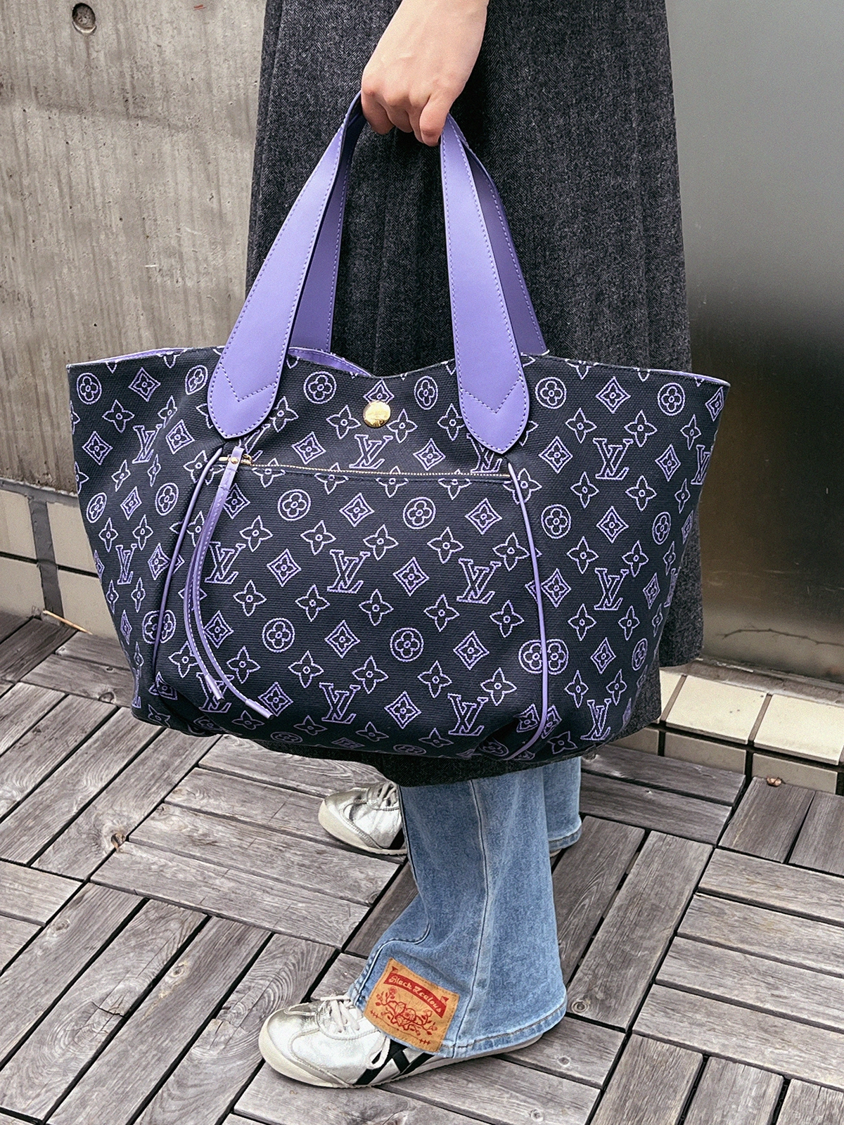 LOUIS VUITTON 2009年製 モノグラムカバイパネマPM ブラック