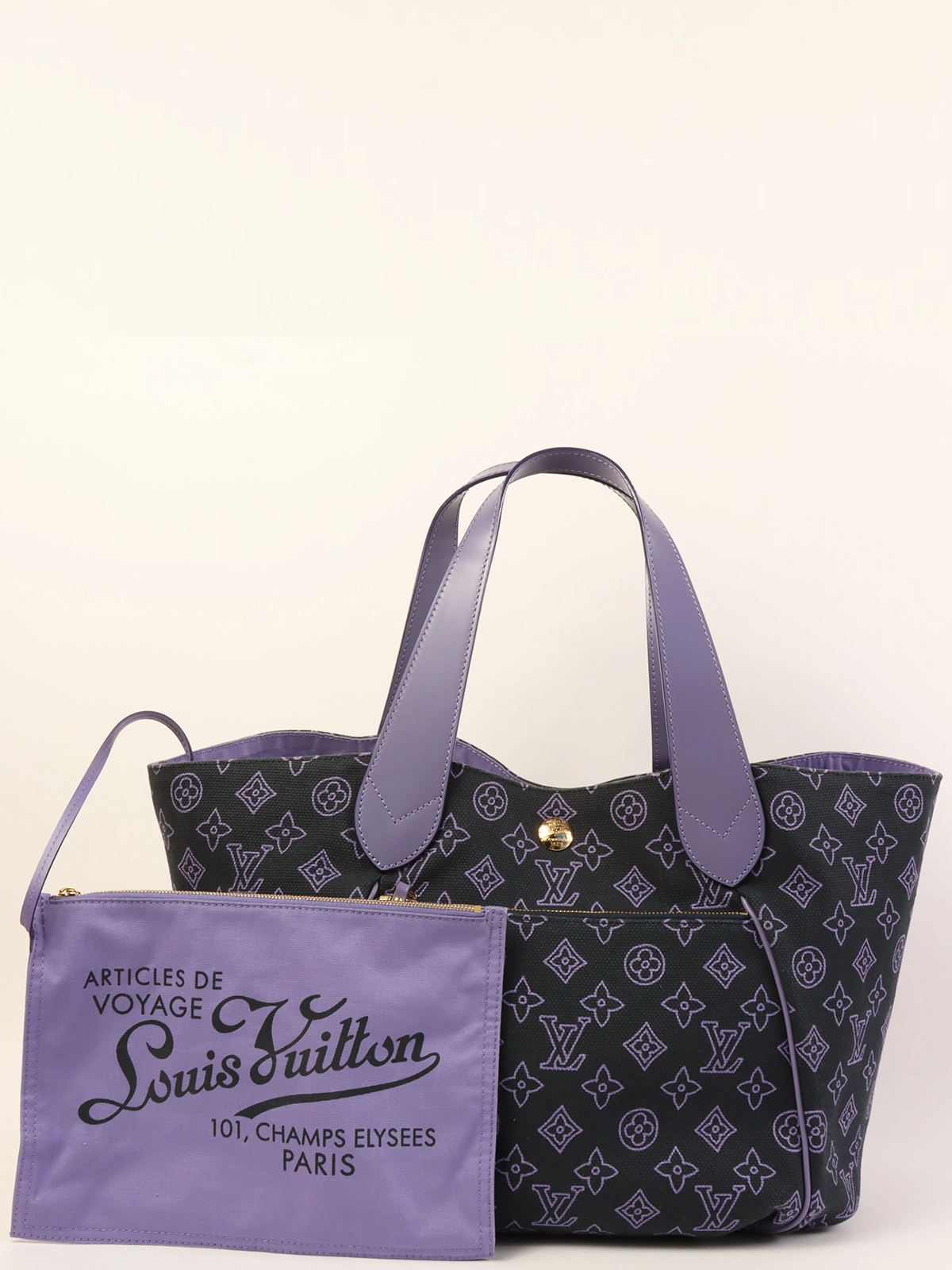 LOUIS VUITTON 2009年製 モノグラムカバイパネマPM ブラック