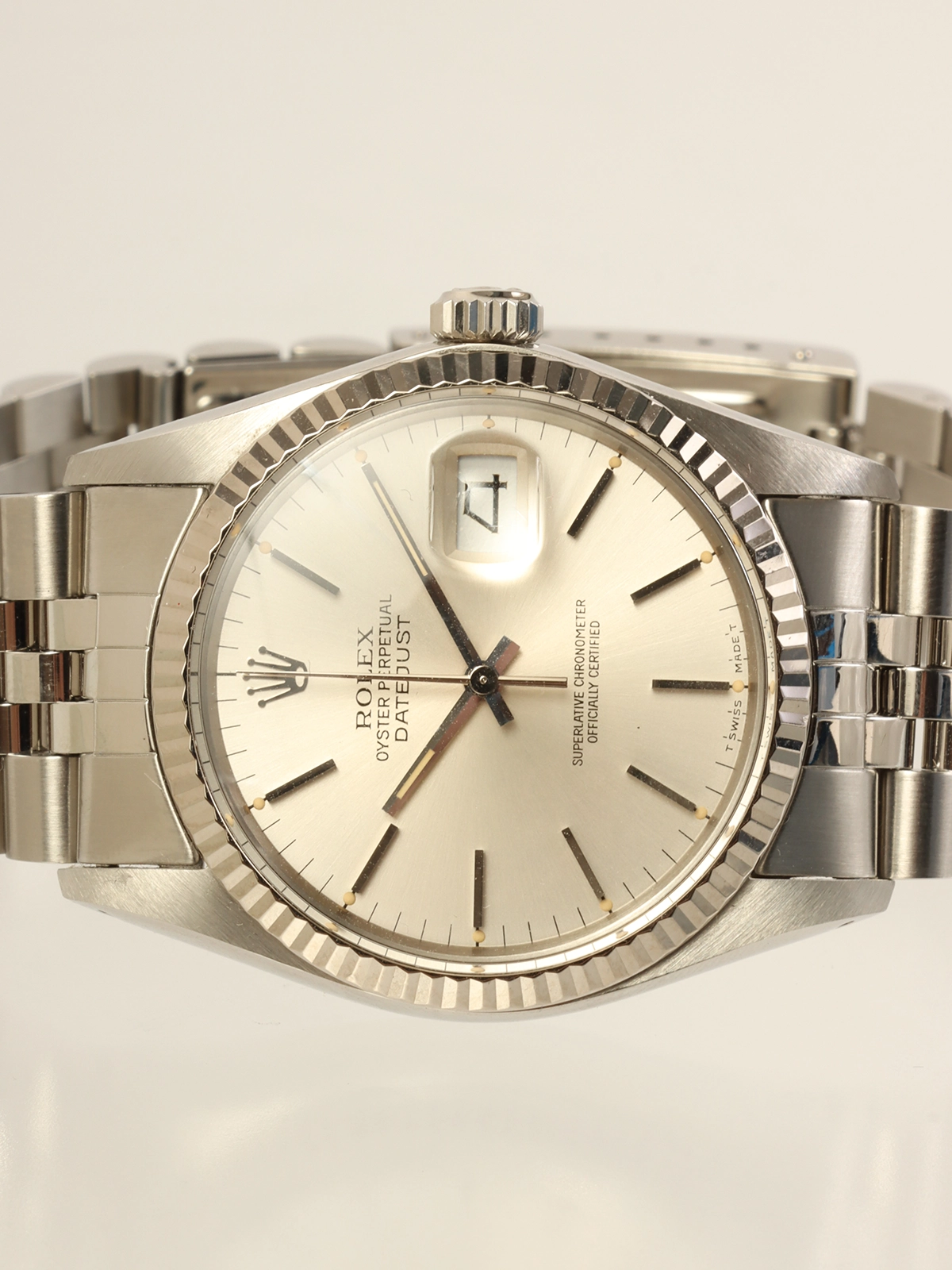 ROLEX オイスターパーペチュアルデイトジャスト シルバー