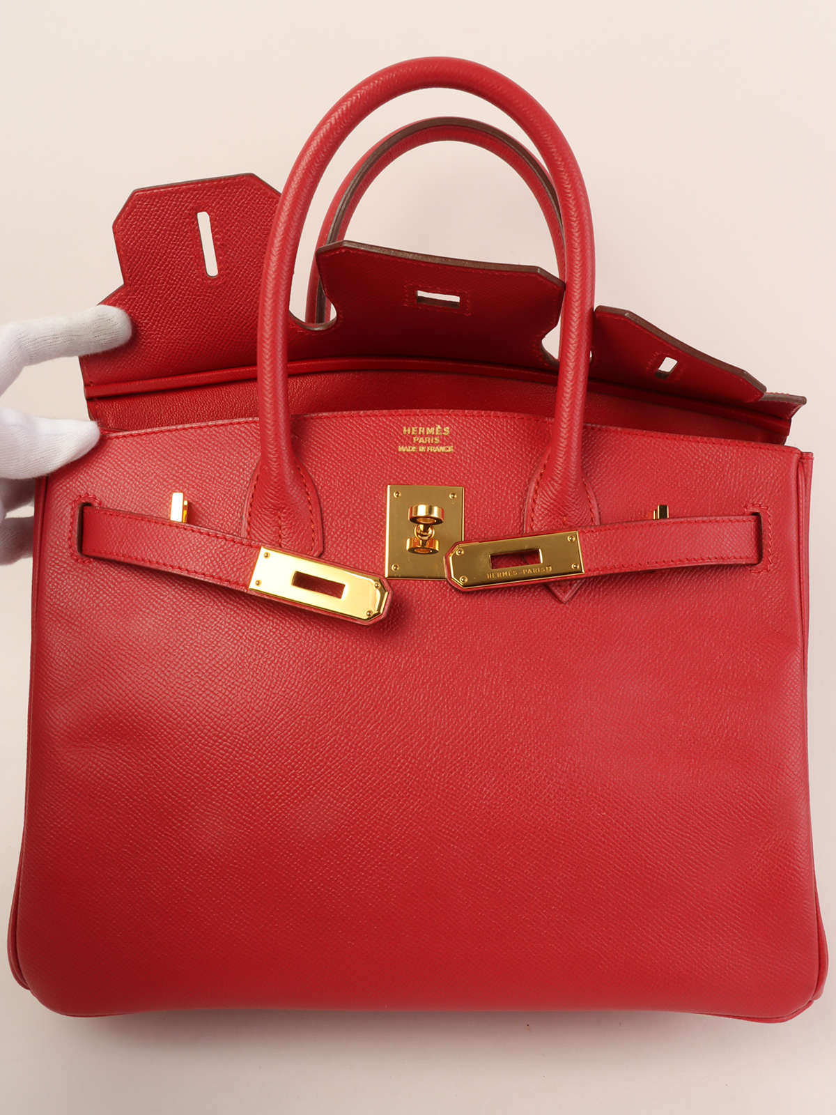 エルメス ケリー50cm エトゥープ/S金具 (HERMES/バッグ・カバン