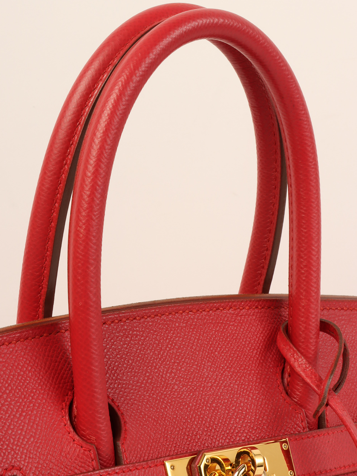 HERMES 2000年製 バーキン30cm ルージュヴィフ｜VINTAGE QOO