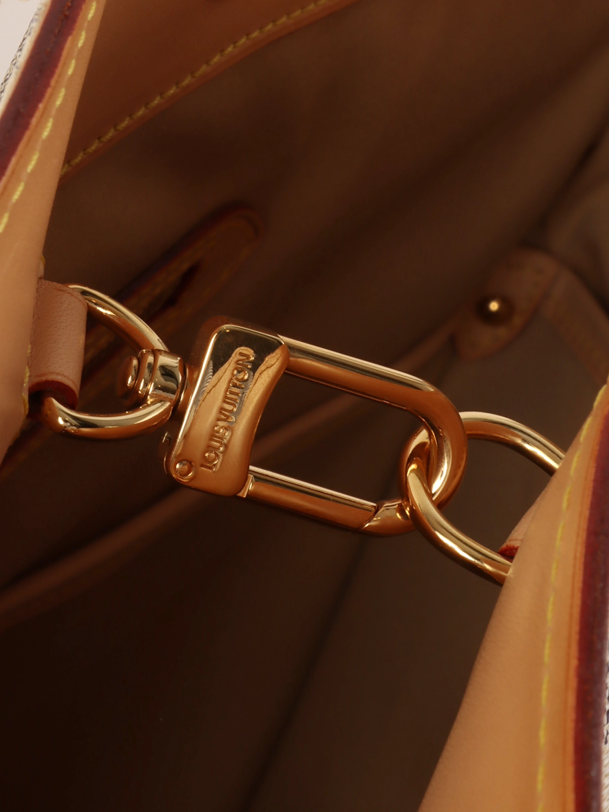 LOUIS VUITTON 2006年製 ダミエアズールポンプロンGM ホワイト