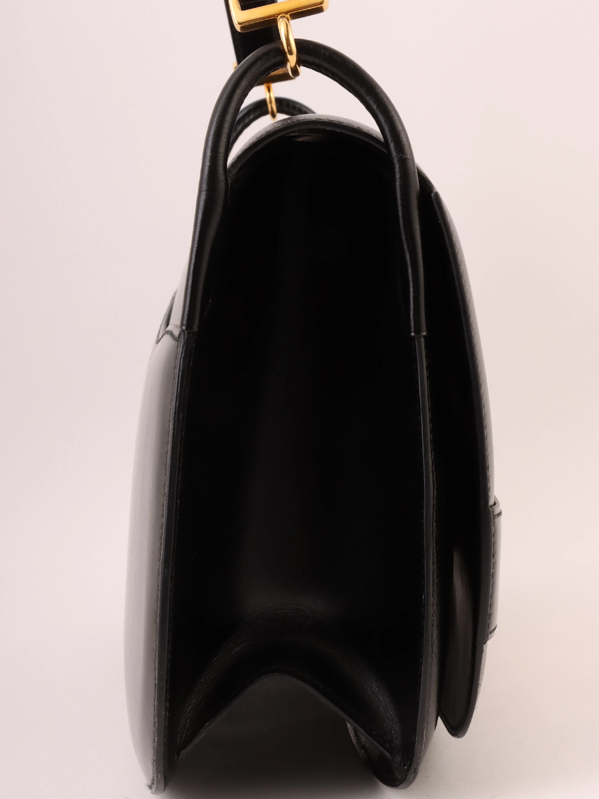 HERMES 1988年製 プッシュロックプレートショルダーバッグ