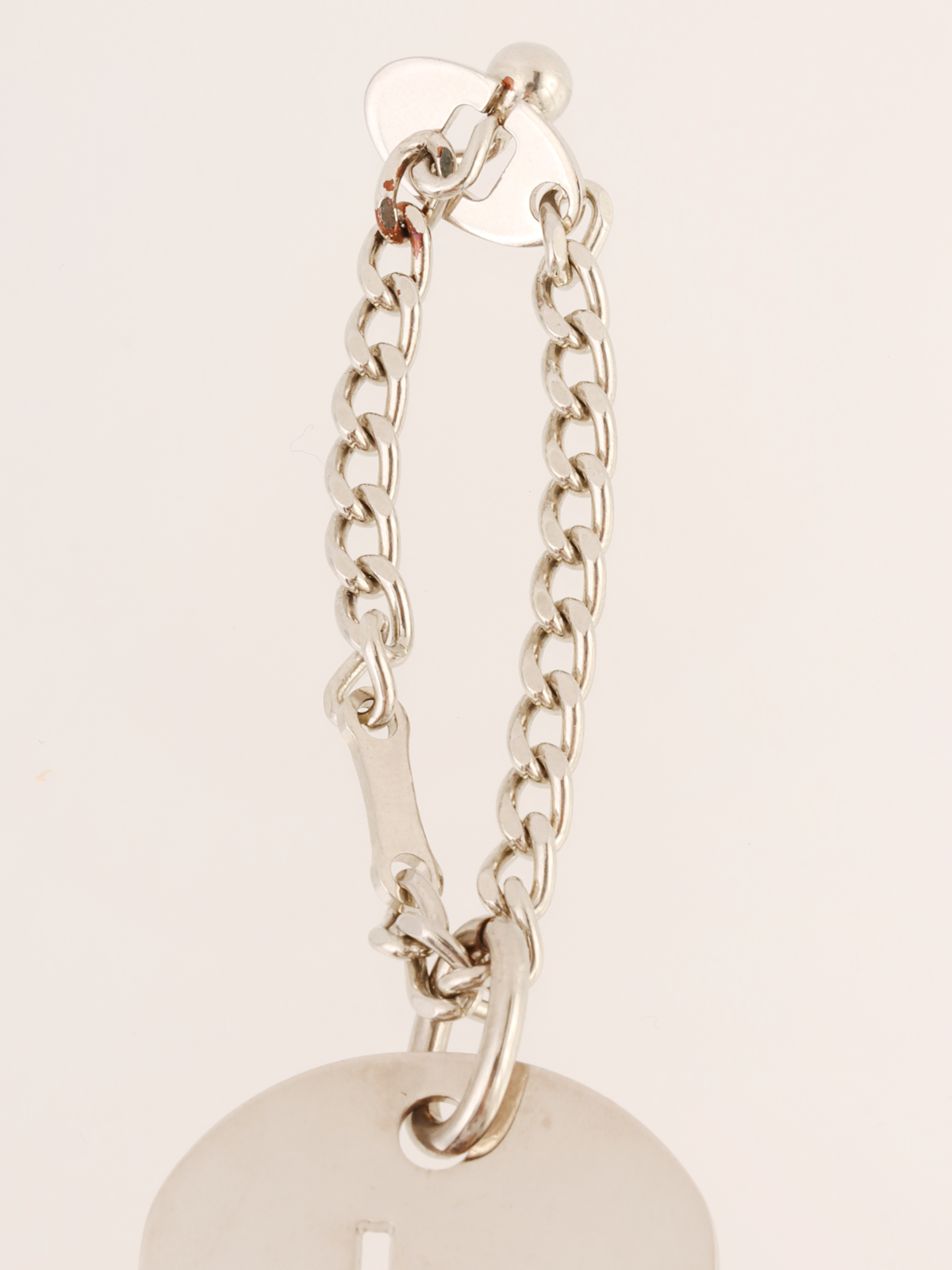 CHANEL シャネル チャーム ロゴ プレート シルバー CHANEL 2007年製 ロゴプレートチャーム シルバー｜VINTAGE QOO