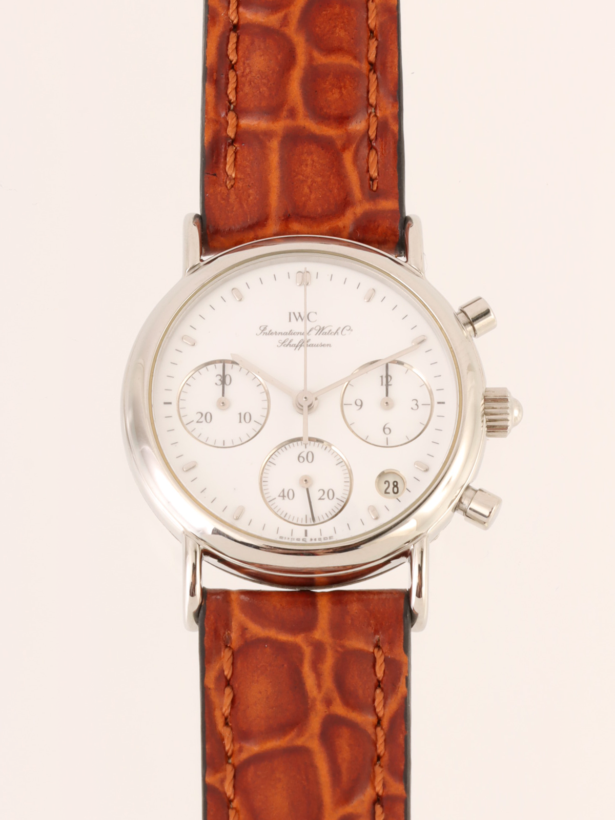 IWC ポートフィノクロノグラフ シルバー／ブラウン｜VINTAGE QOO