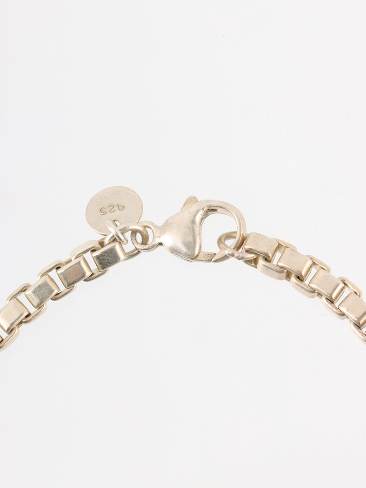 ヴィンテージ ベネチアンリンクブレスレット シルバー925 イタリア製 TIFFANY & CO. 925ベネチアンリンクブレスレット シルバー