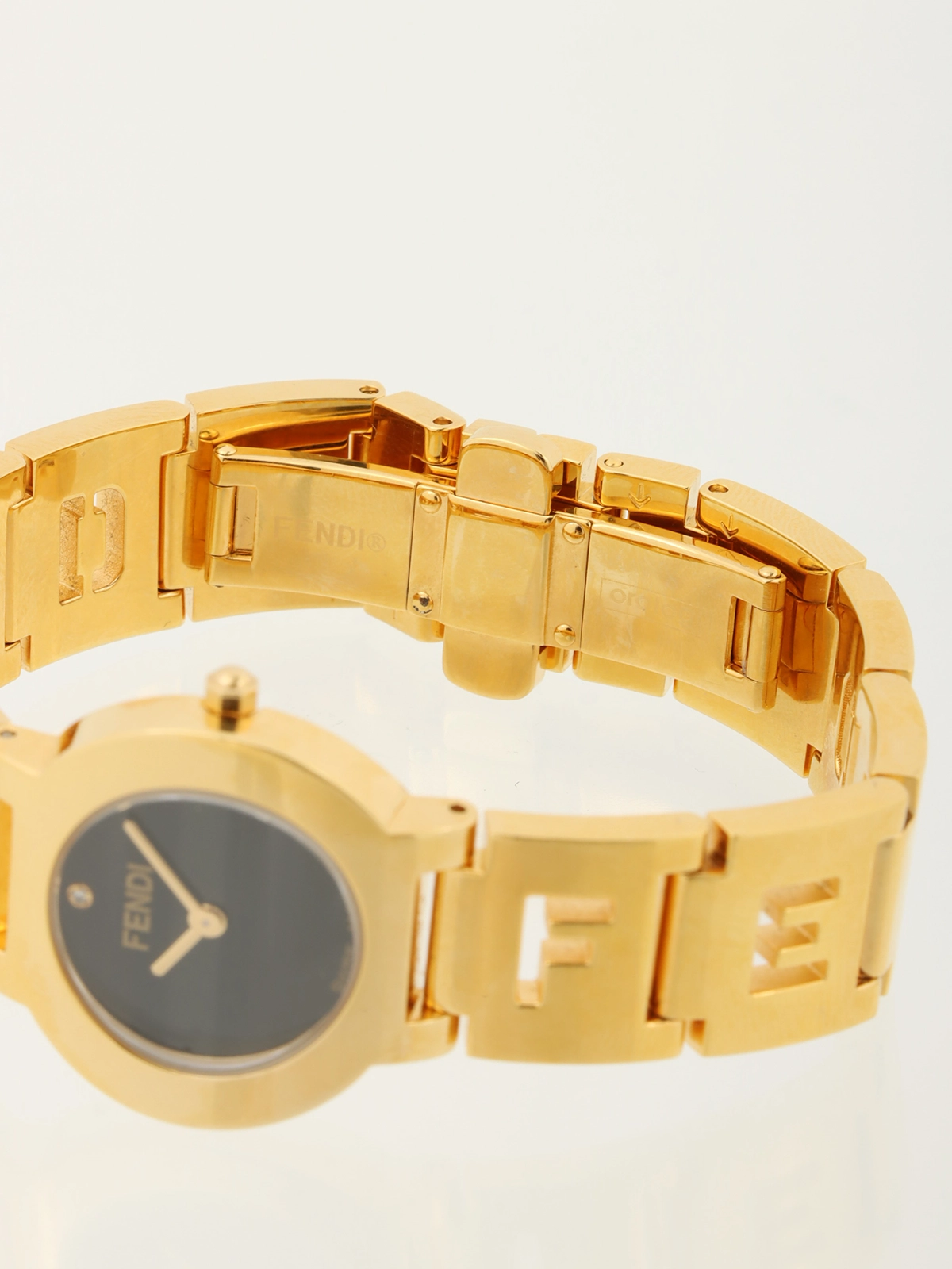 FENDI ダイヤモンドステラウォッチ ゴールド／ブラック｜VINTAGE