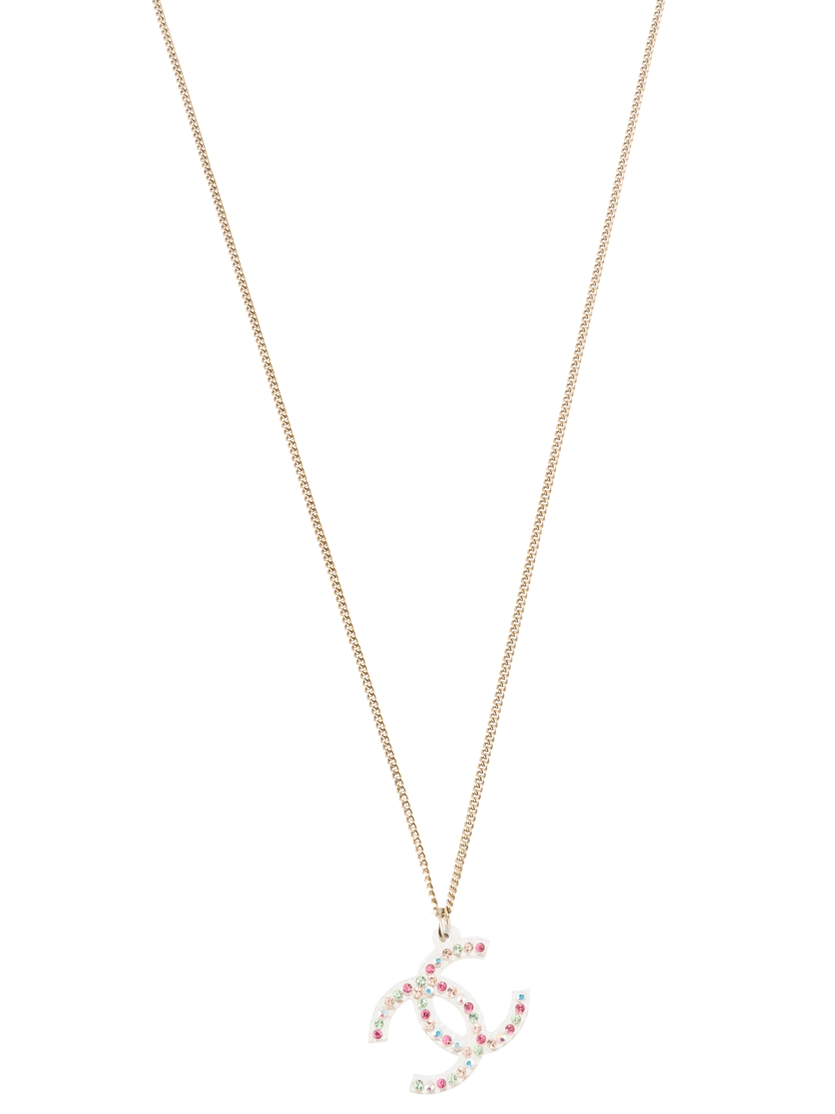 【週末限定価格】CHANEL ロゴクリスタルネックレス シャネル CHANEL CHANEL ネックレス ABC147 B14705 CCマーク