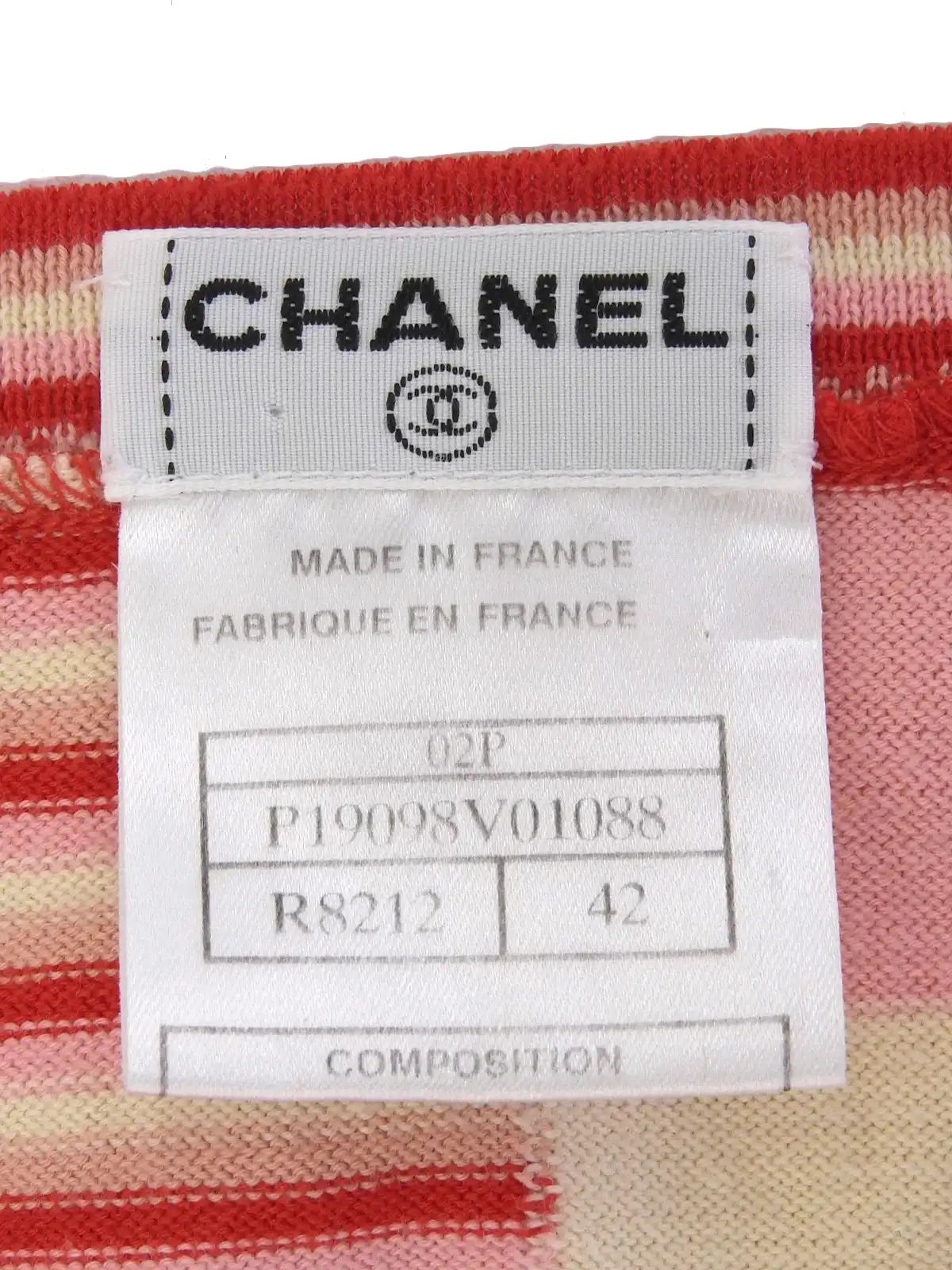 シャネル CHANEL ココマーク ニット カットソー トップス 紺