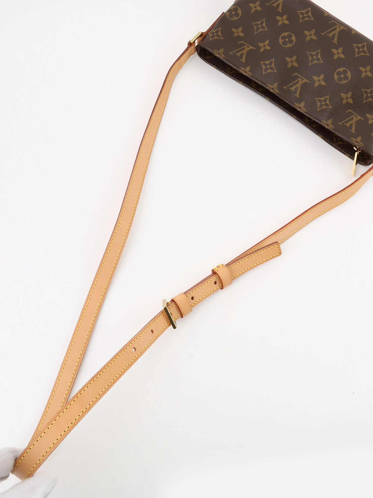 LOUIS VUITTON 2002年製 キャンバスモノグラムトロターバッグ