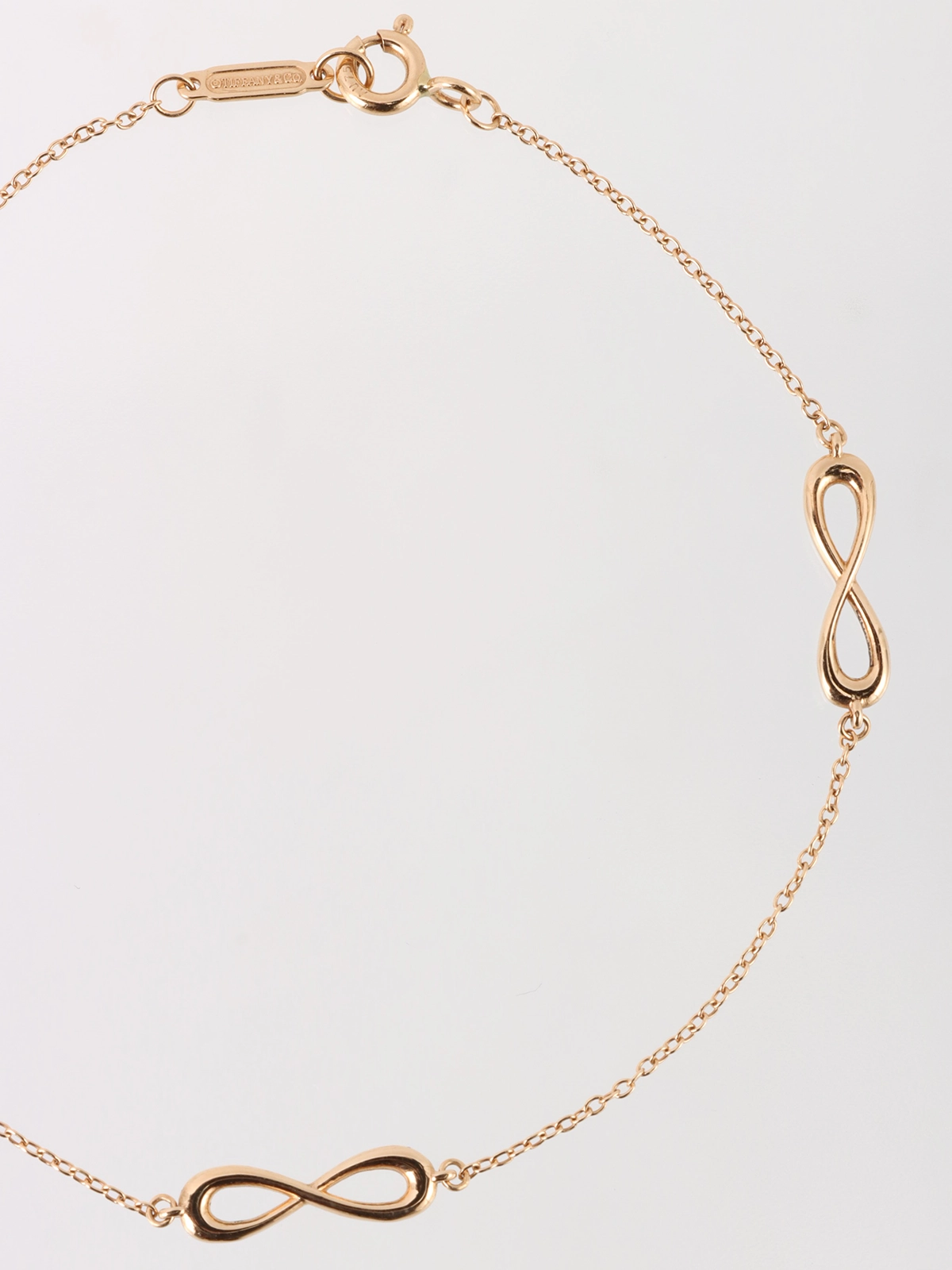 TIFFANY & CO. 18Kインフィニティブレスレット ピンクゴールド