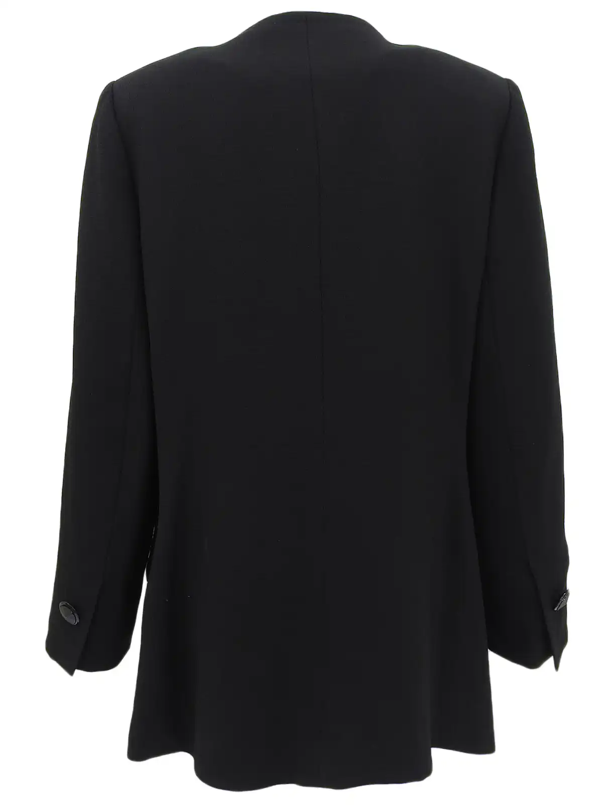 GIVENCHY チェックパターンノーカラージャケット レッド