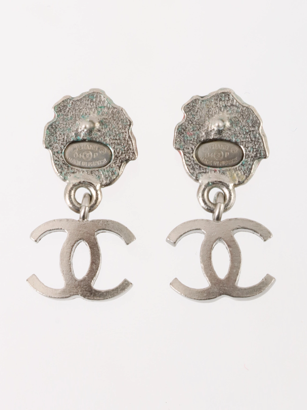 CHANEL シャネル ピアス 06P シルバー ココマーク ヴィンテージ