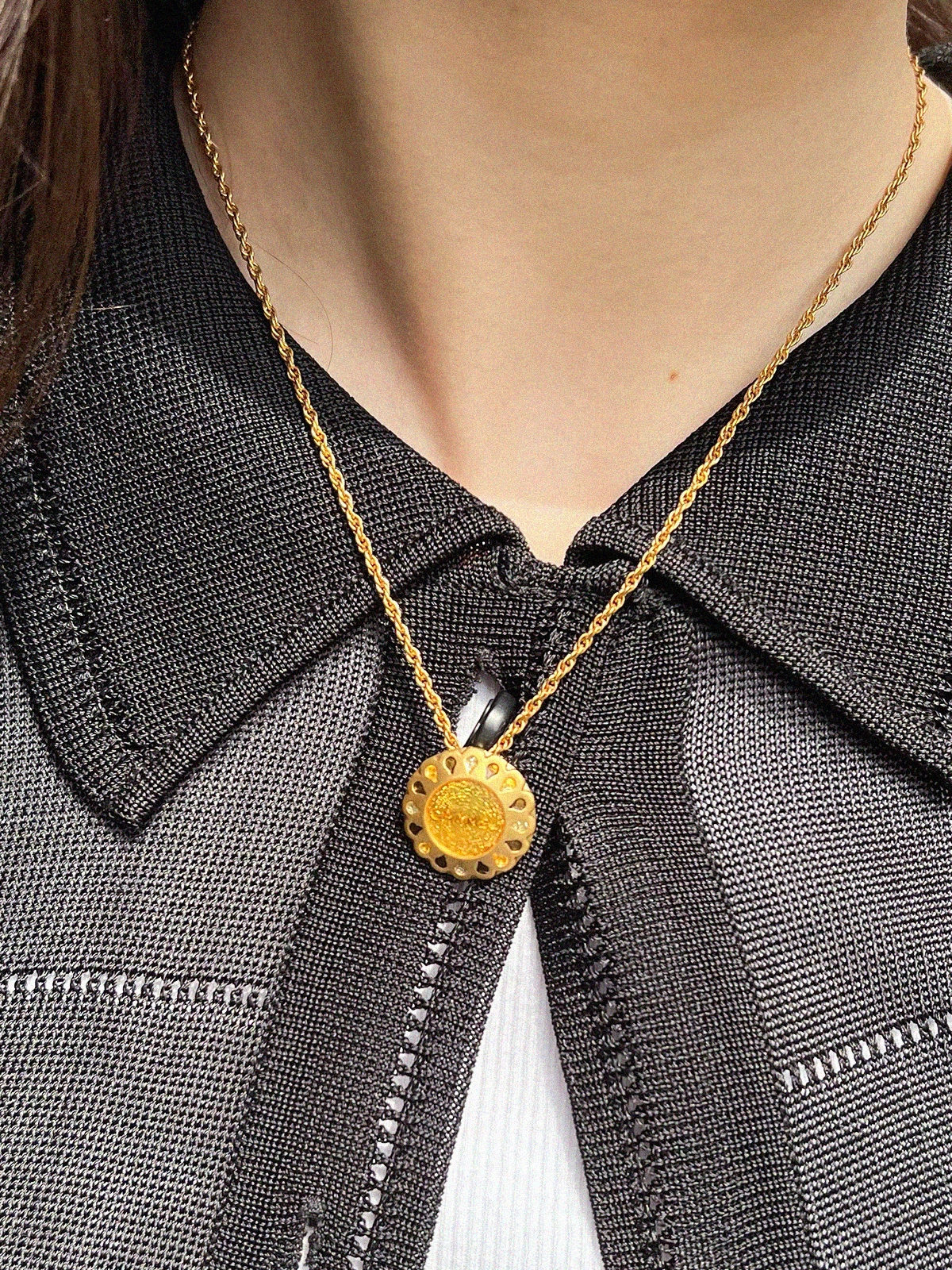 GIVENCHY ヴィンテージ GGロゴネックレス アクセサリー
