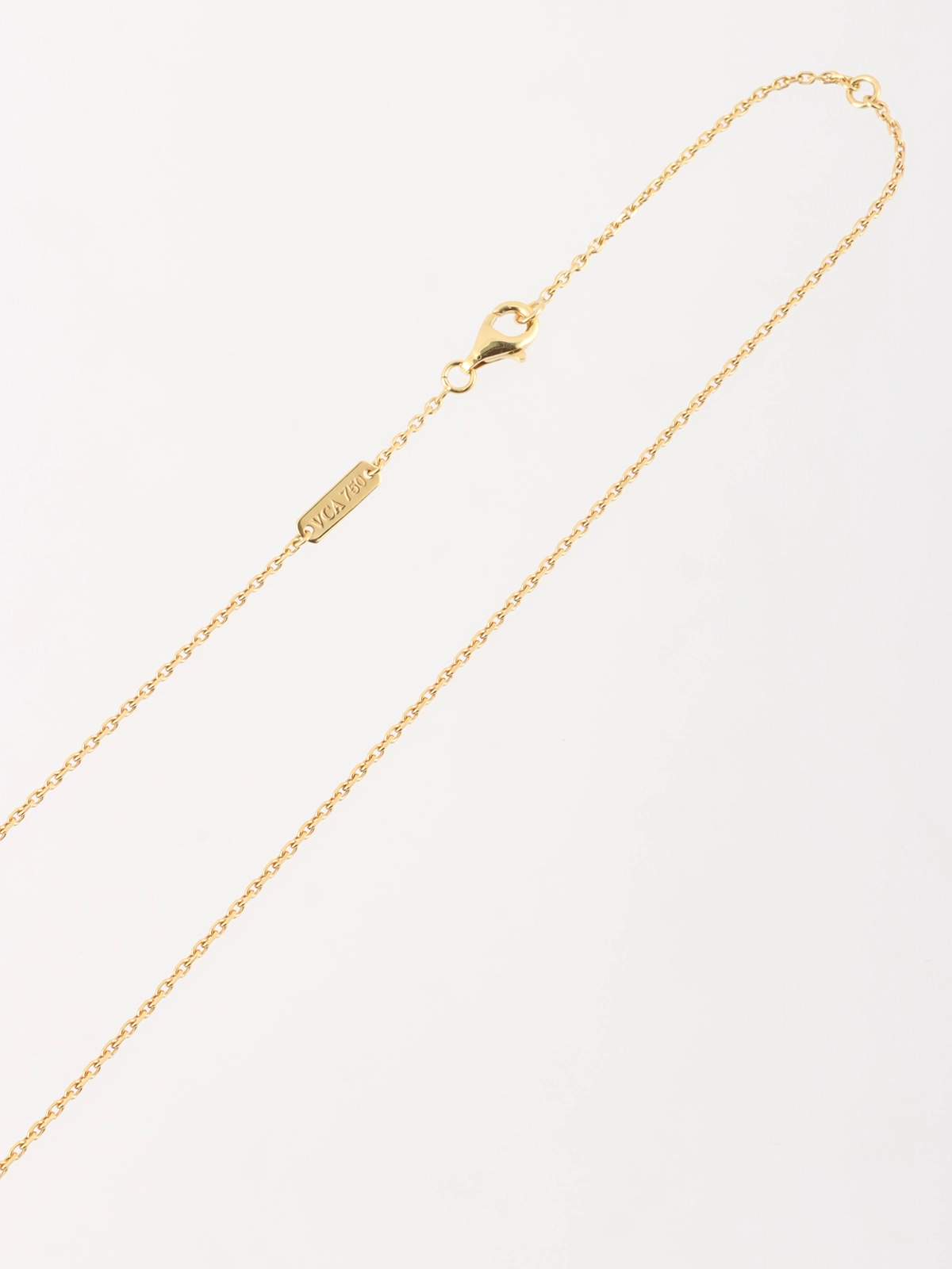 18K ゴールドブラック ヴィンテージ アルハンブラ ネックレス ヴァンクリーフ＆アーペル Van Cleef & Arpels ヴィンテージ