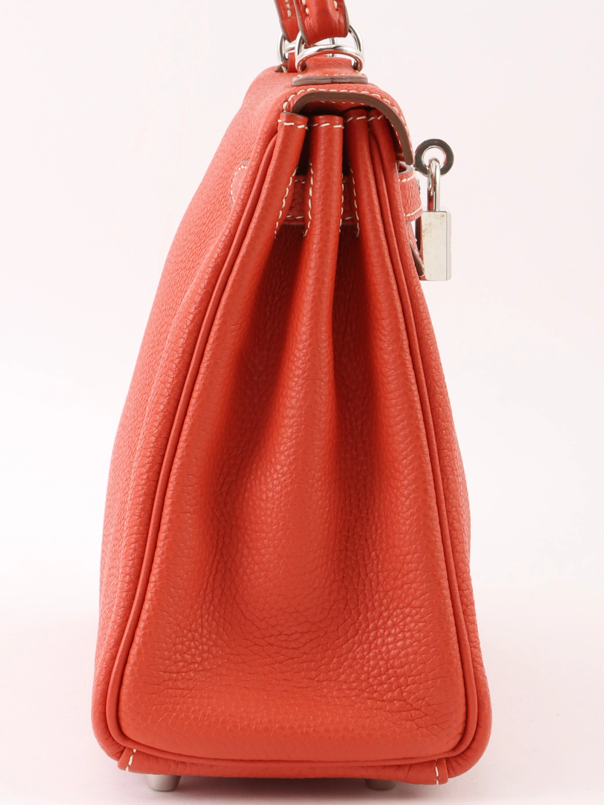 ケリー様ご予約済み エルメス(HERMES)エルメス ケリー25 ハンドバッグ 外縫い