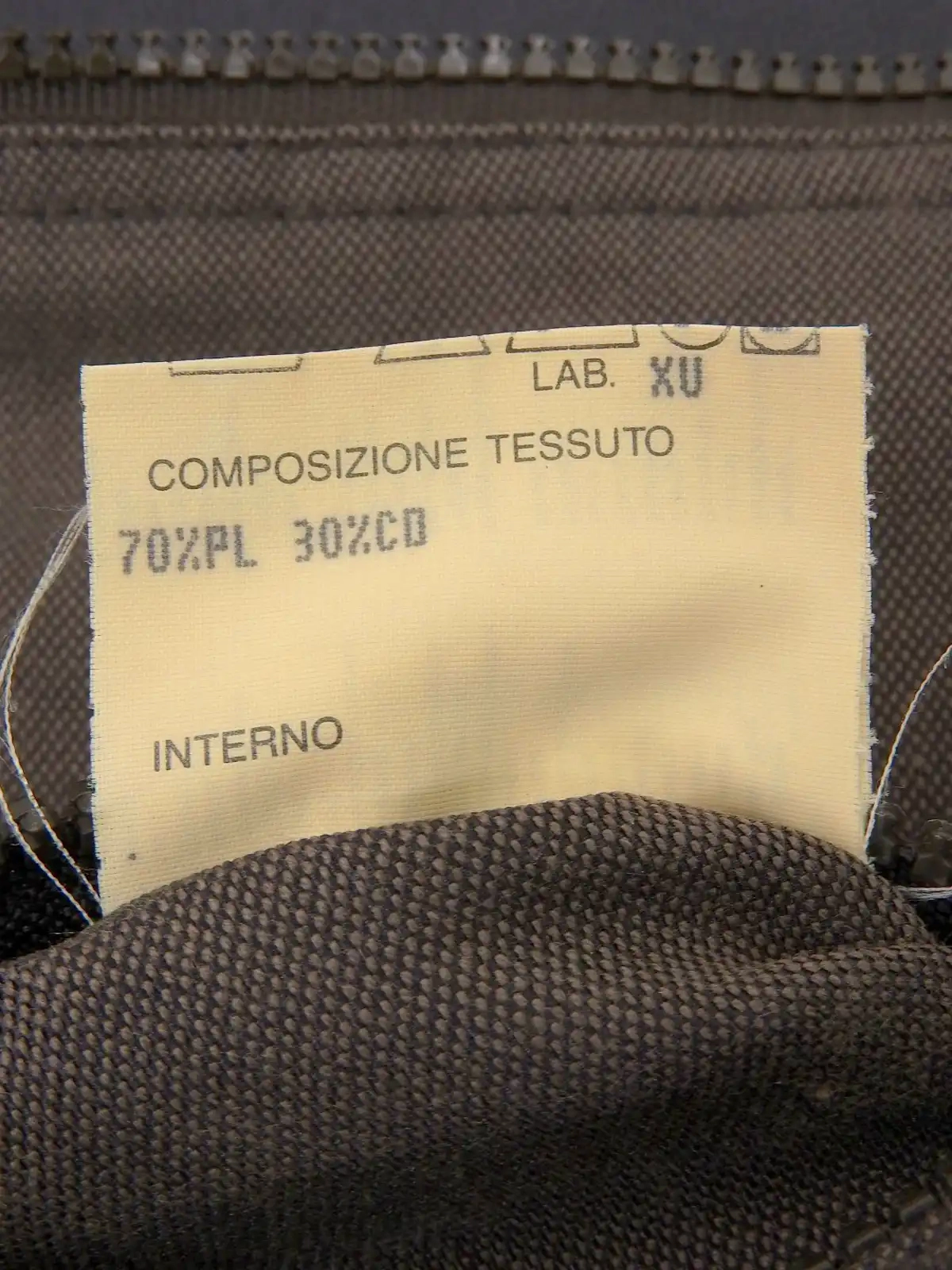 FENDI ロゴジップアップコート ブラウン｜VINTAGE QOO TOKYO
