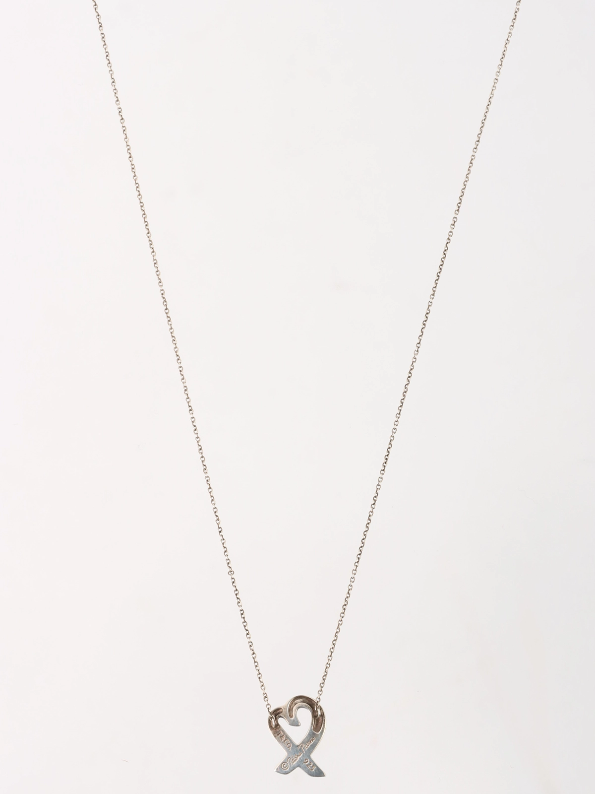 TIFFANY & CO. 925ラビングハートネックレス シルバー｜VINTAGE