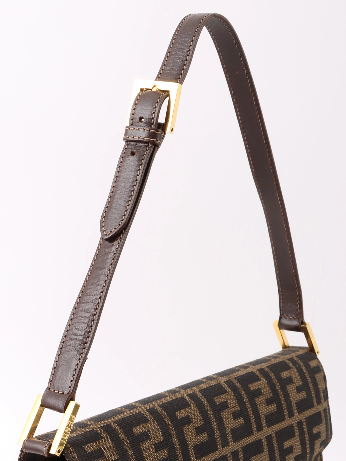 Fendi ロゴパターン ショルダーバッグ