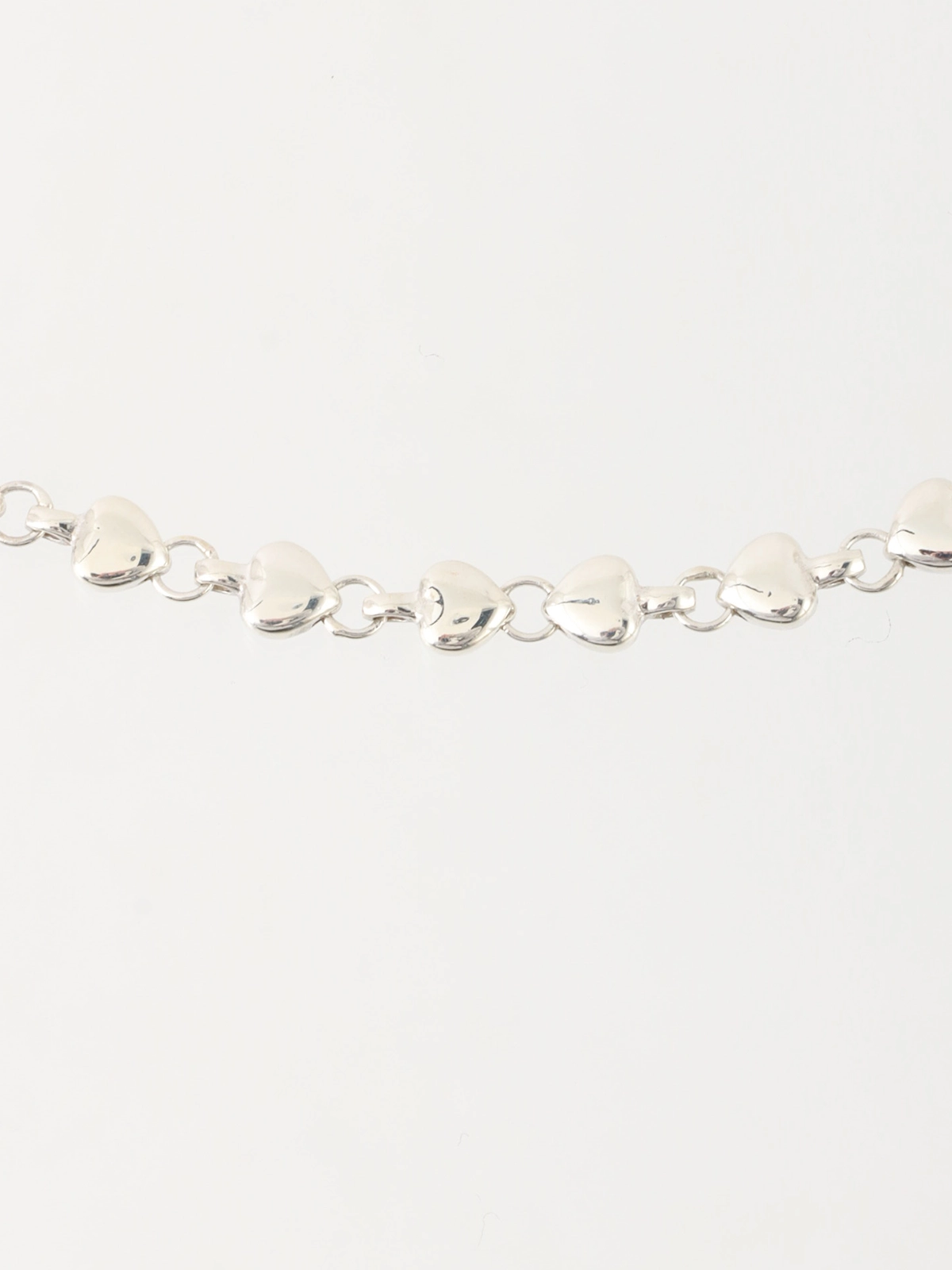 TIFFANY & CO. 925パフハートネックレス シルバー｜VINTAGE QOO