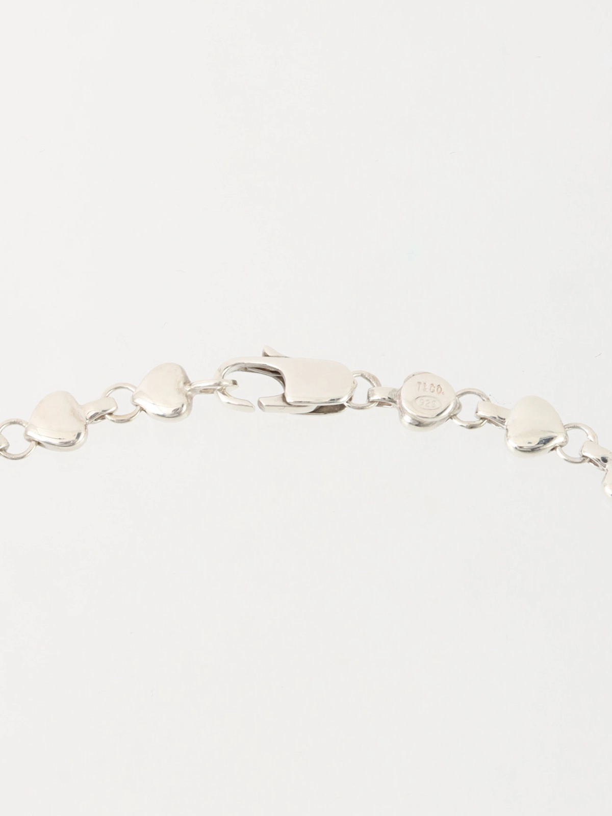 TIFFANY & CO. 925パフハートネックレス シルバー｜VINTAGE QOO
