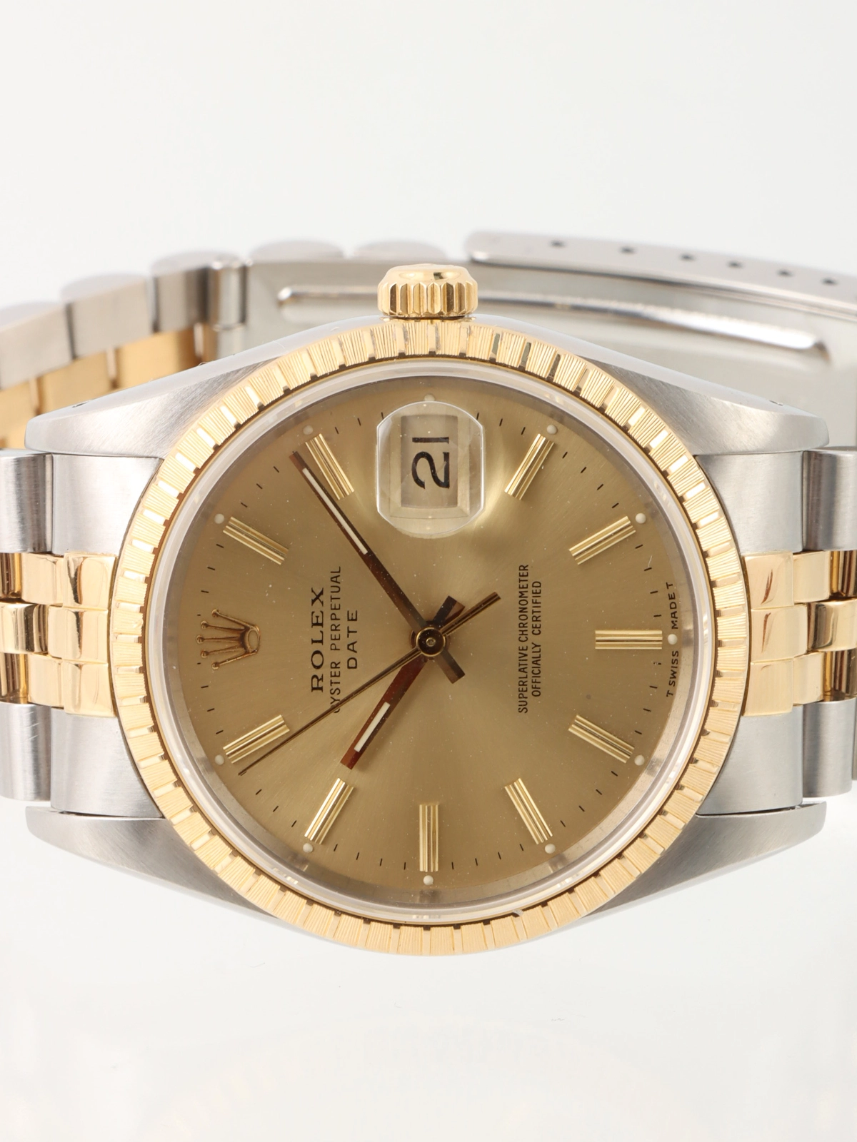 ROLEX 1989年頃製 オイスターパーペチュアルデイト シャンパン